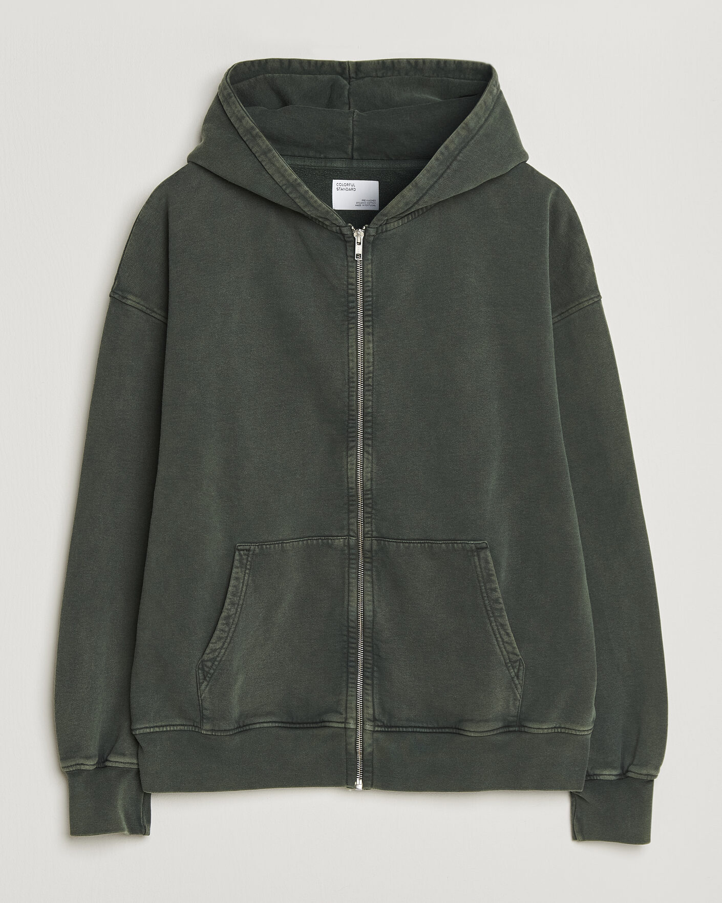 Homme | Pulls Et Tricots | Colorful Standard | Classic Organic Full Zip Hoodie Midnight Forest
