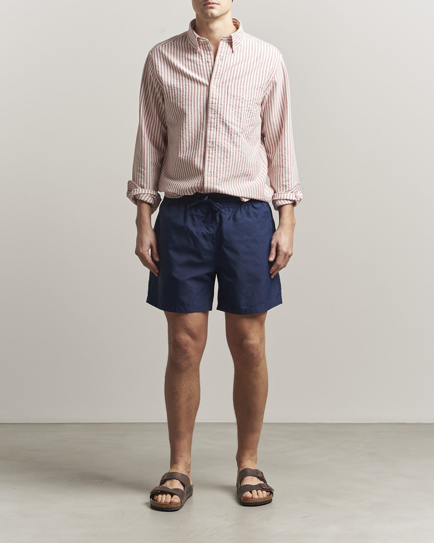 Homme | Maillots De Bain | Colorful Standard | Classic Organic Swim Shorts Marine Blue
