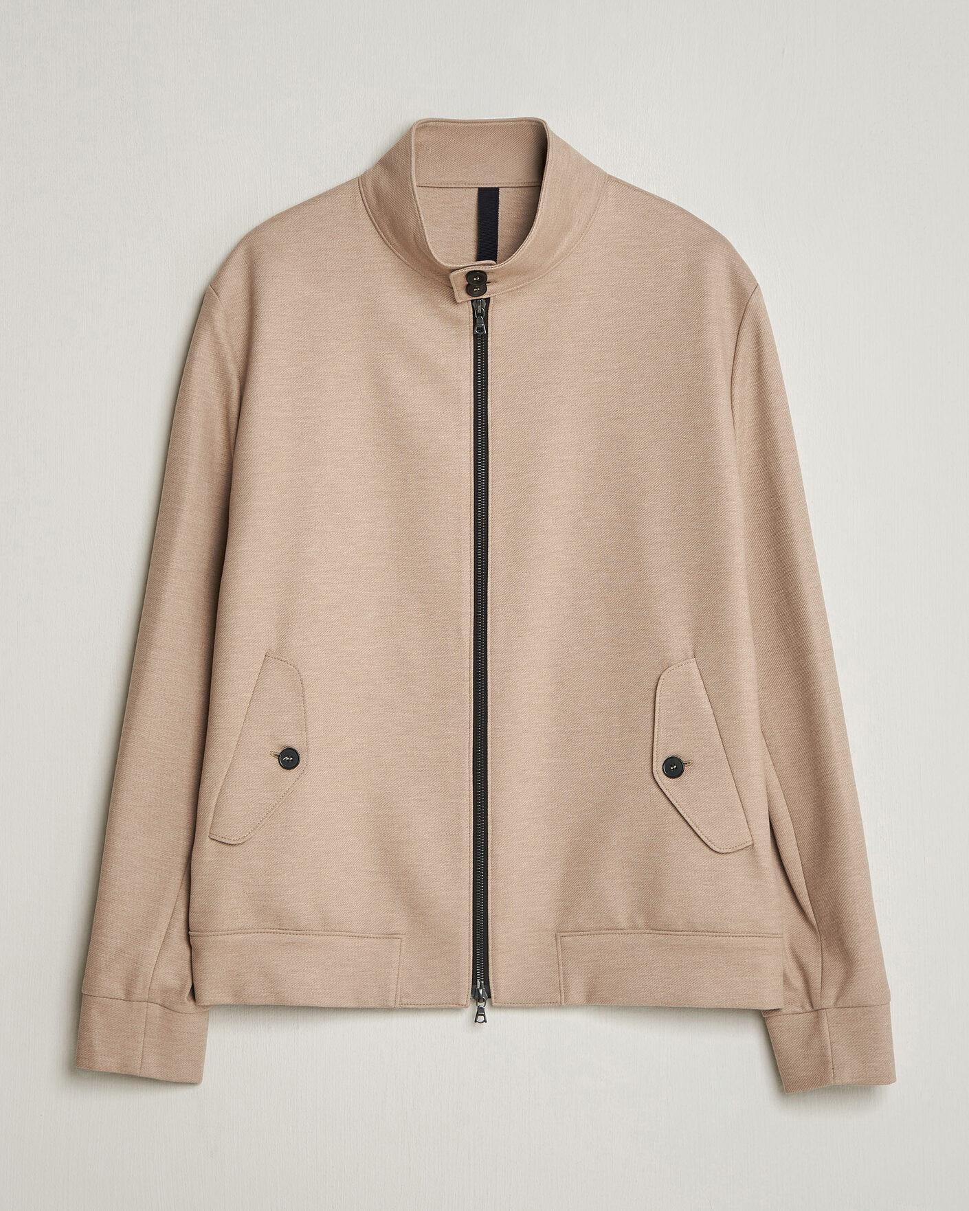 Homme | Manteaux Et Vestes | Harris Wharf London | Loro Piana Cavalry Twill Harrington Jacket Oat