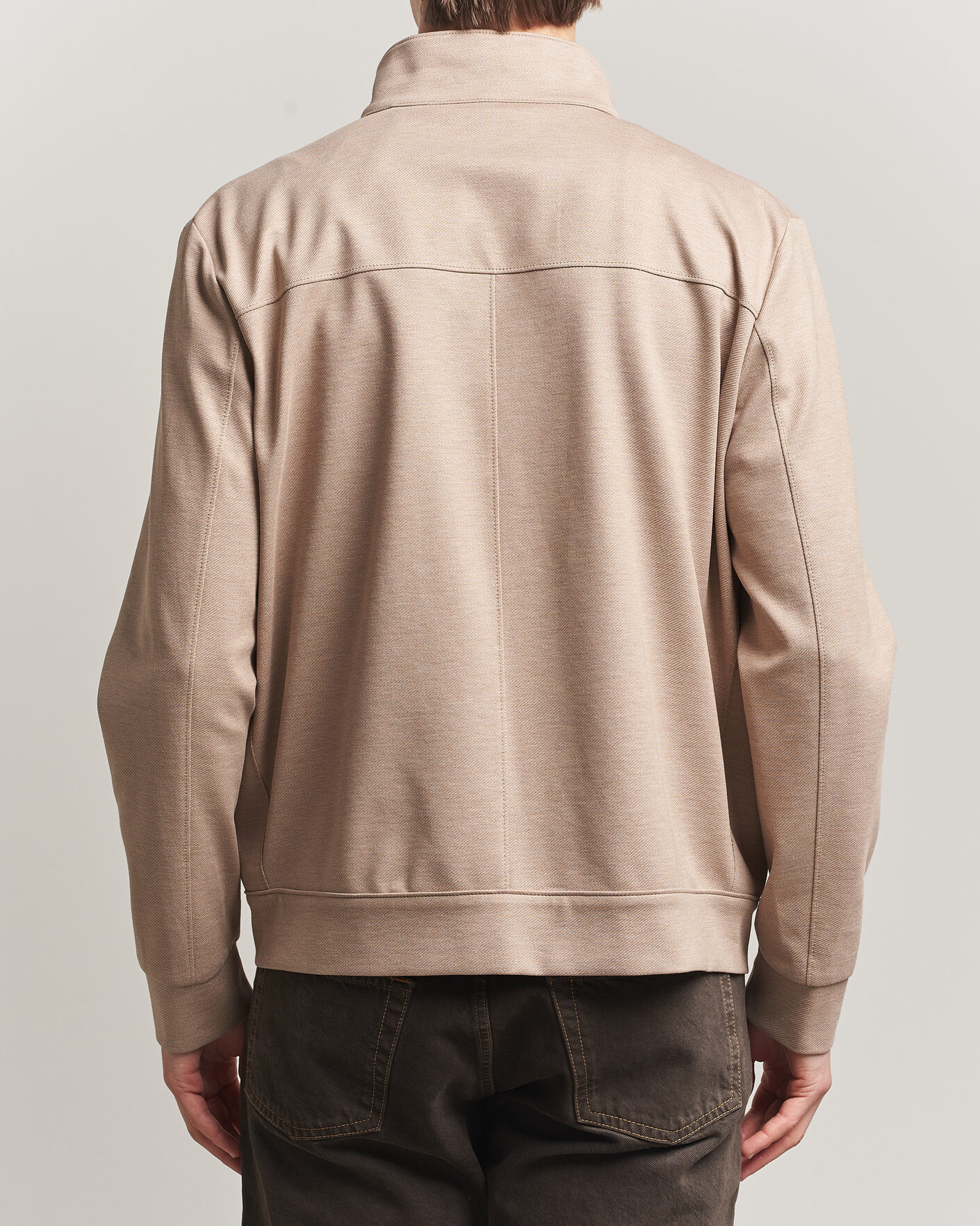 Homme | Manteaux Et Vestes | Harris Wharf London | Loro Piana Cavalry Twill Harrington Jacket Oat