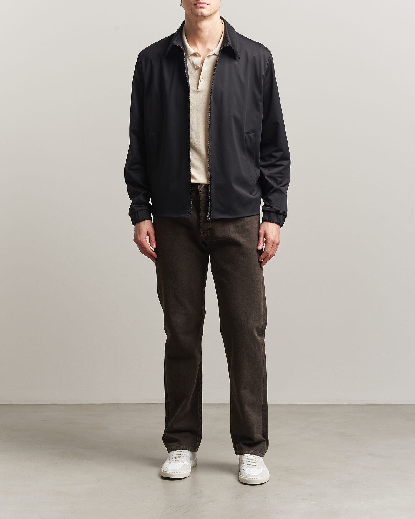 Homme | Manteaux Et Vestes | Harris Wharf London | Light Technic Short Jacket Black