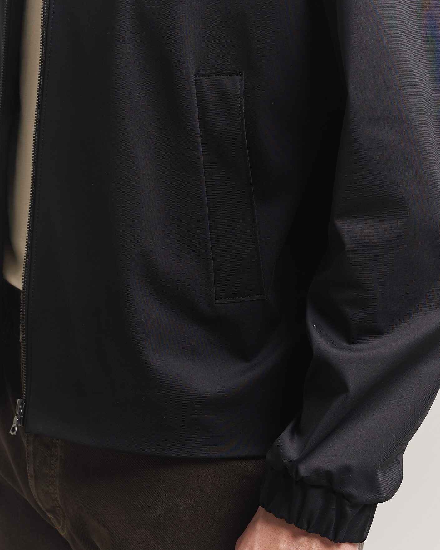 Homme | Manteaux Et Vestes | Harris Wharf London | Light Technic Short Jacket Black