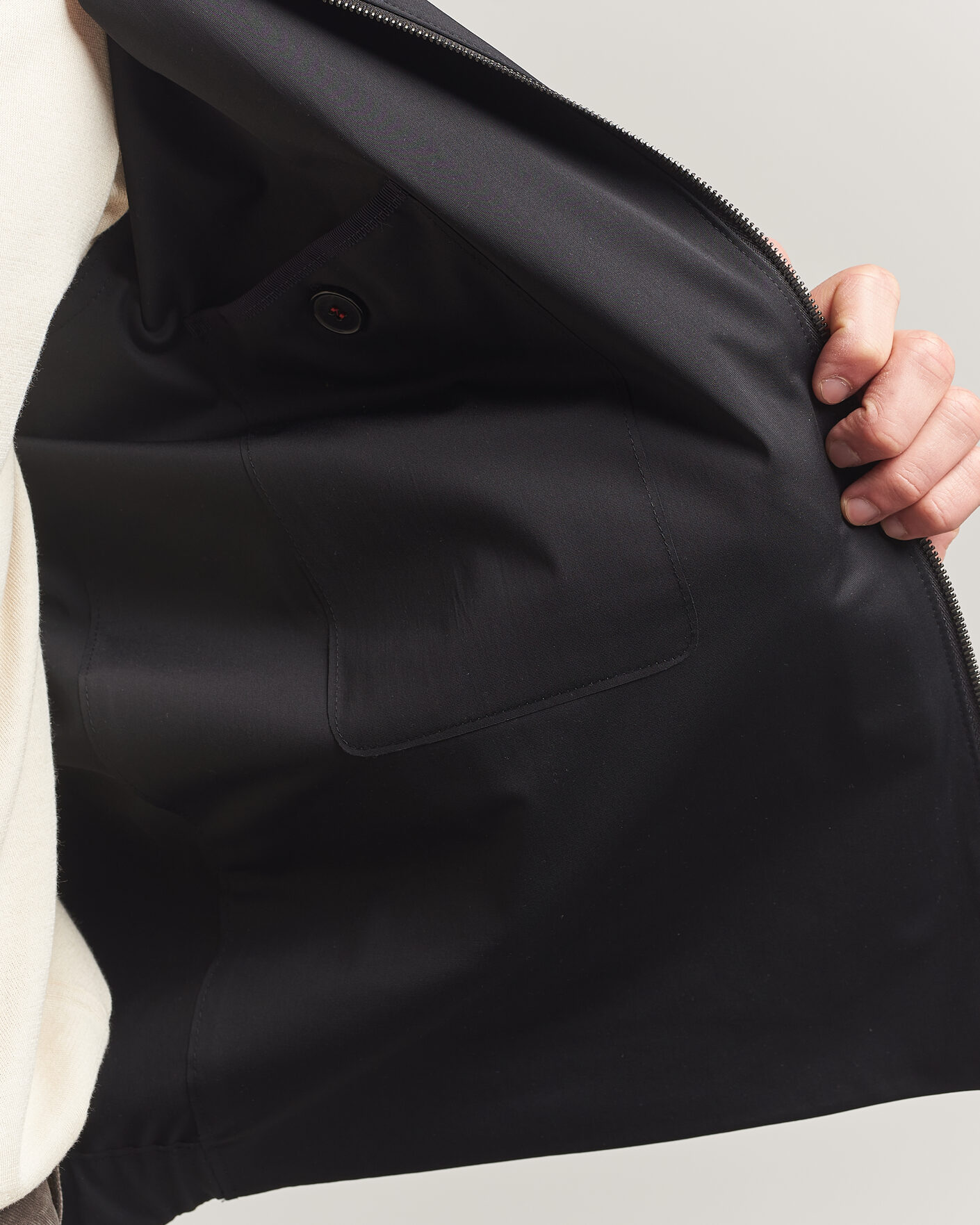 Homme | Manteaux Et Vestes | Harris Wharf London | Light Technic Short Jacket Black