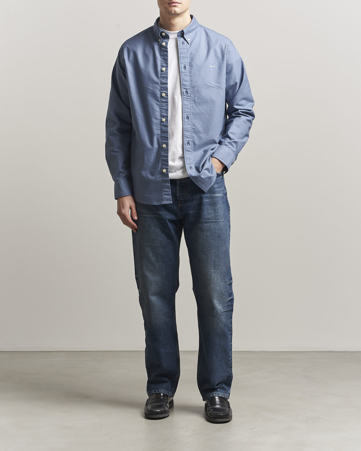 Homme | Jeans | Samsøe Samsøe | Eddie Regular Fit Jeans Nippon Blue