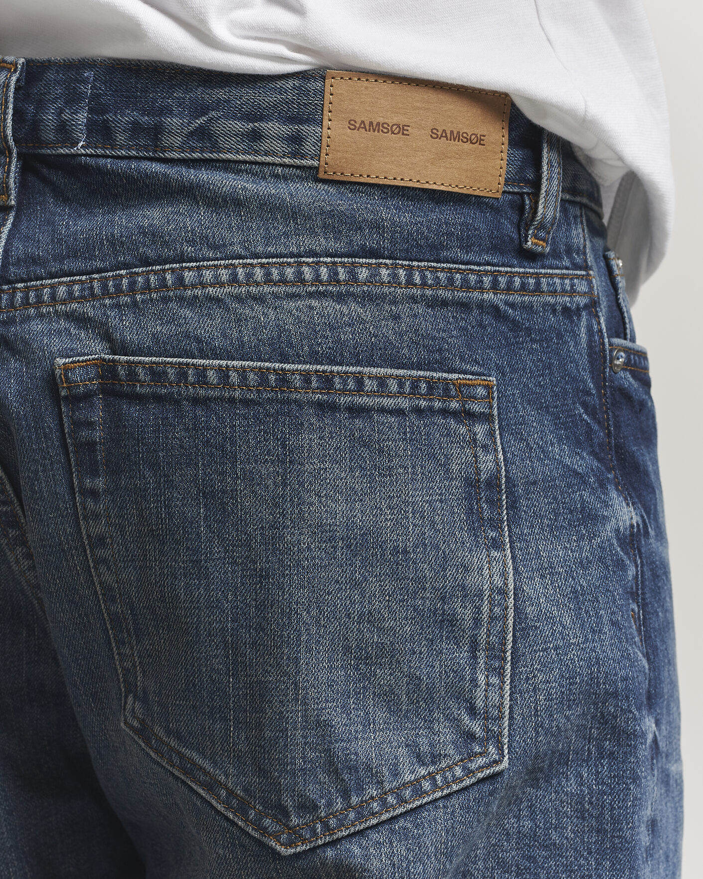 Homme | Jeans | Samsøe Samsøe | Eddie Regular Fit Jeans Nippon Blue