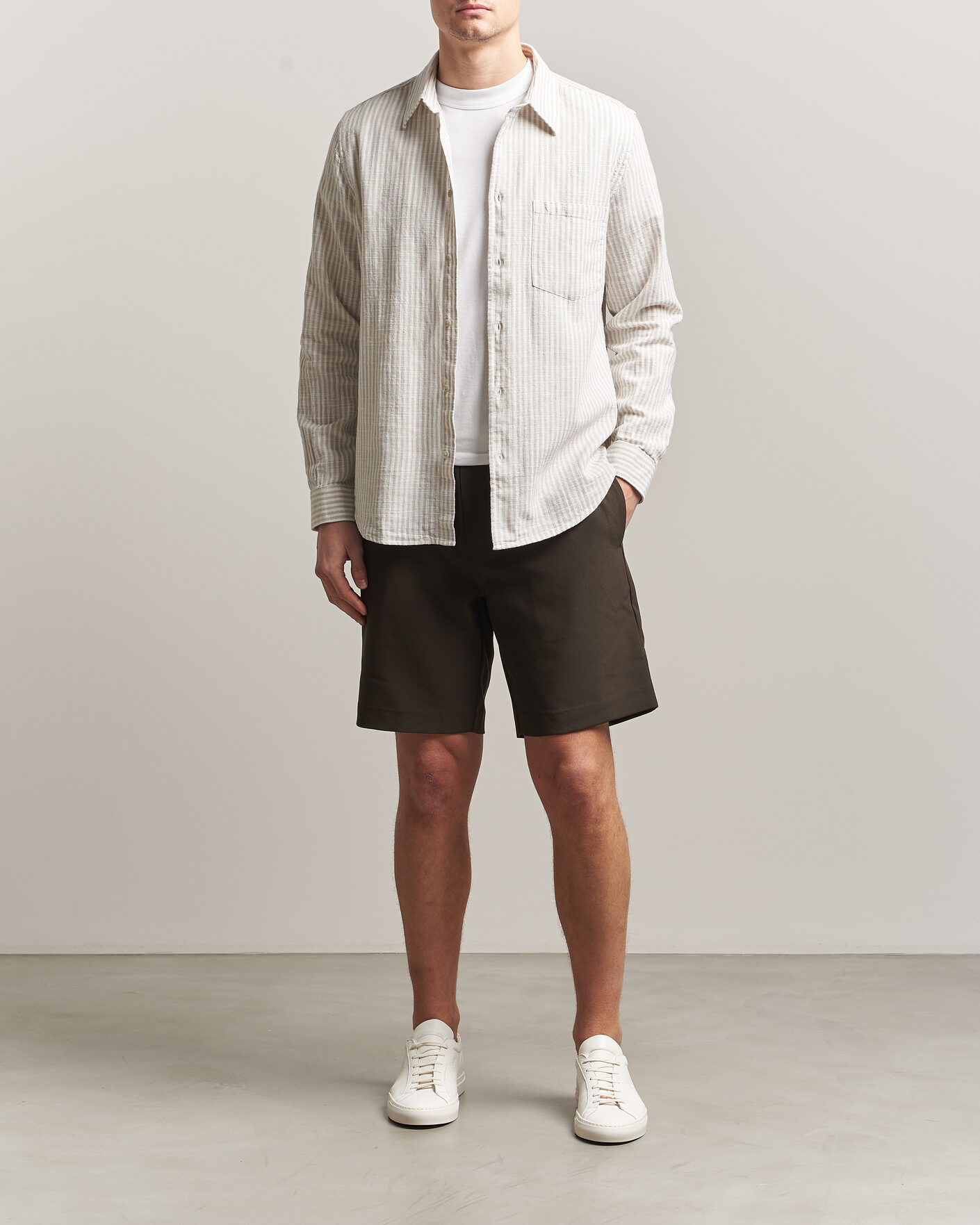 Homme | Shorts | Samsøe Samsøe | Smith Drawstring Shorts Black Olive