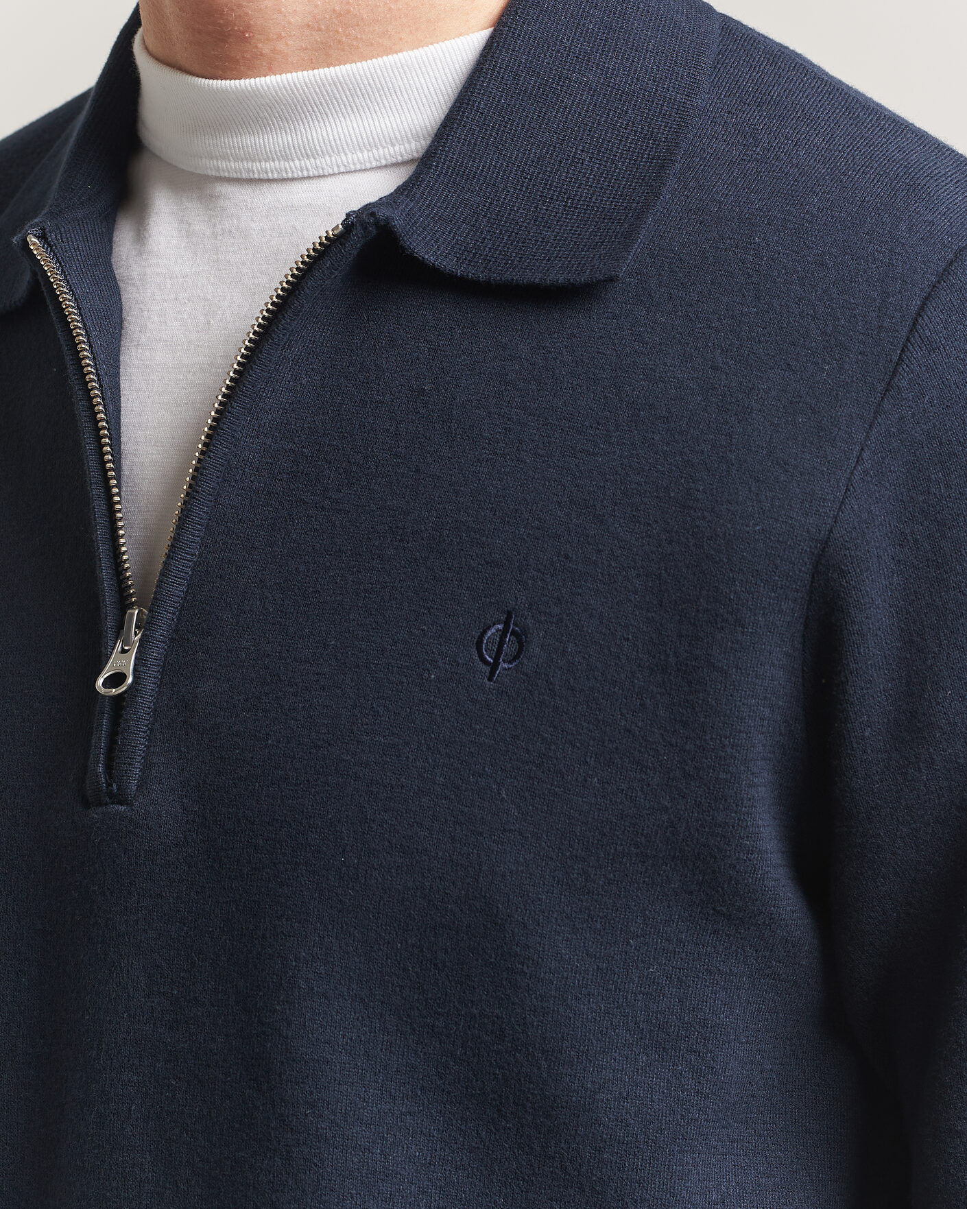 Homme | Pulls Et Tricots | Samsøe Samsøe | Guna Half Zip Salute Navy