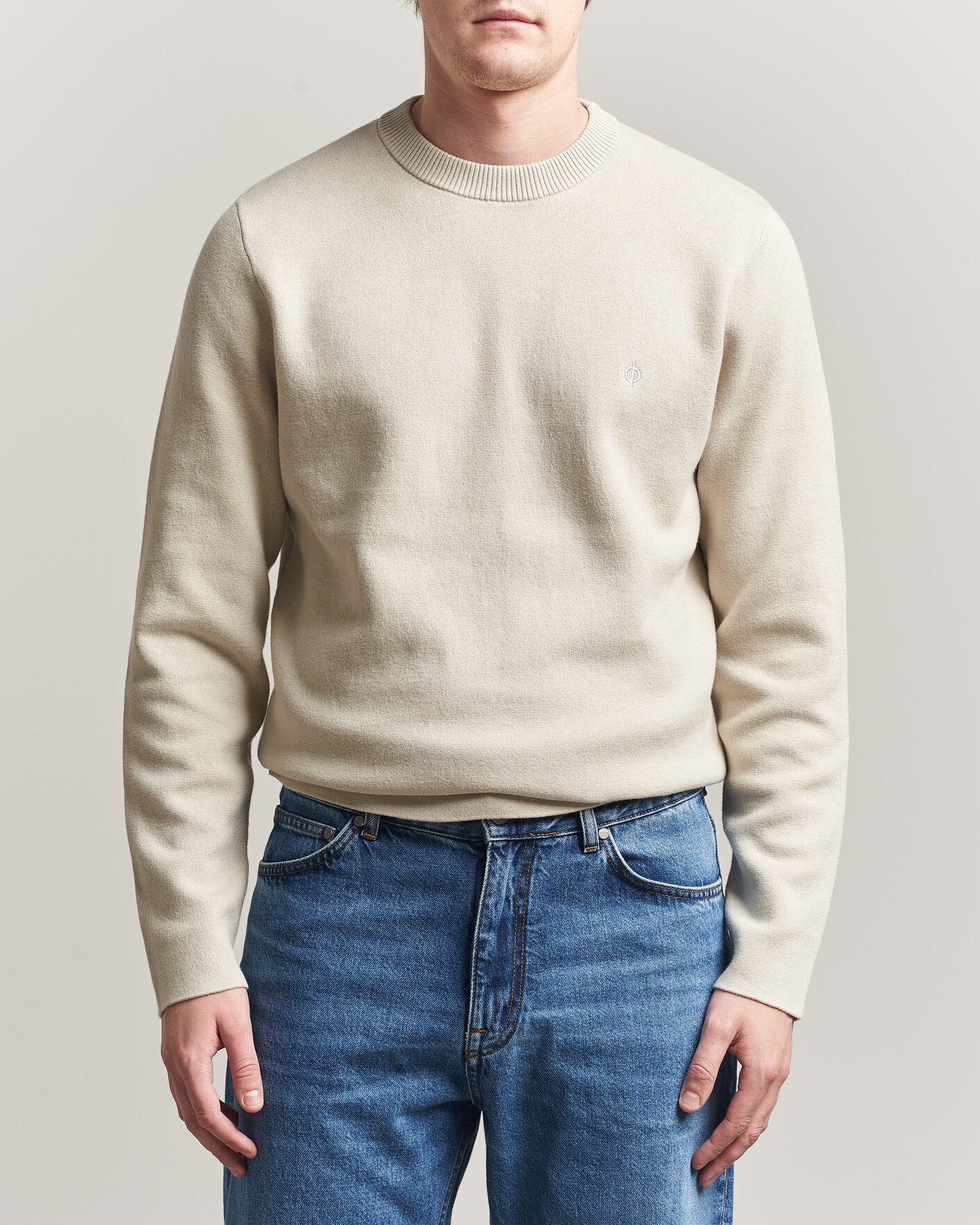 Homme | Pulls Et Tricots | Samsøe Samsøe | Niklas Crew Neck Sweater Moonstruck