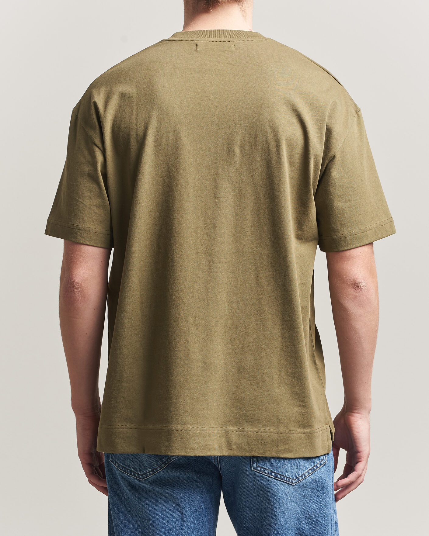 Homme | T-shirts | Samsøe Samsøe | Joel Organic Cotton T-Shirt Burnt Olive