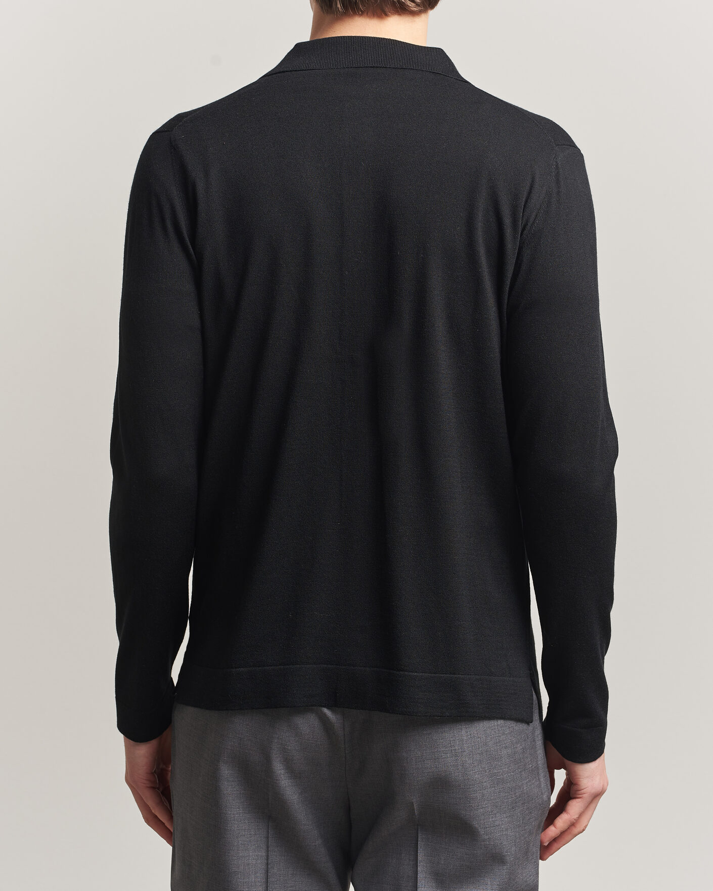 Homme | Pulls Et Tricots | Stenströms | Silk/Cashmere Cardigan Black