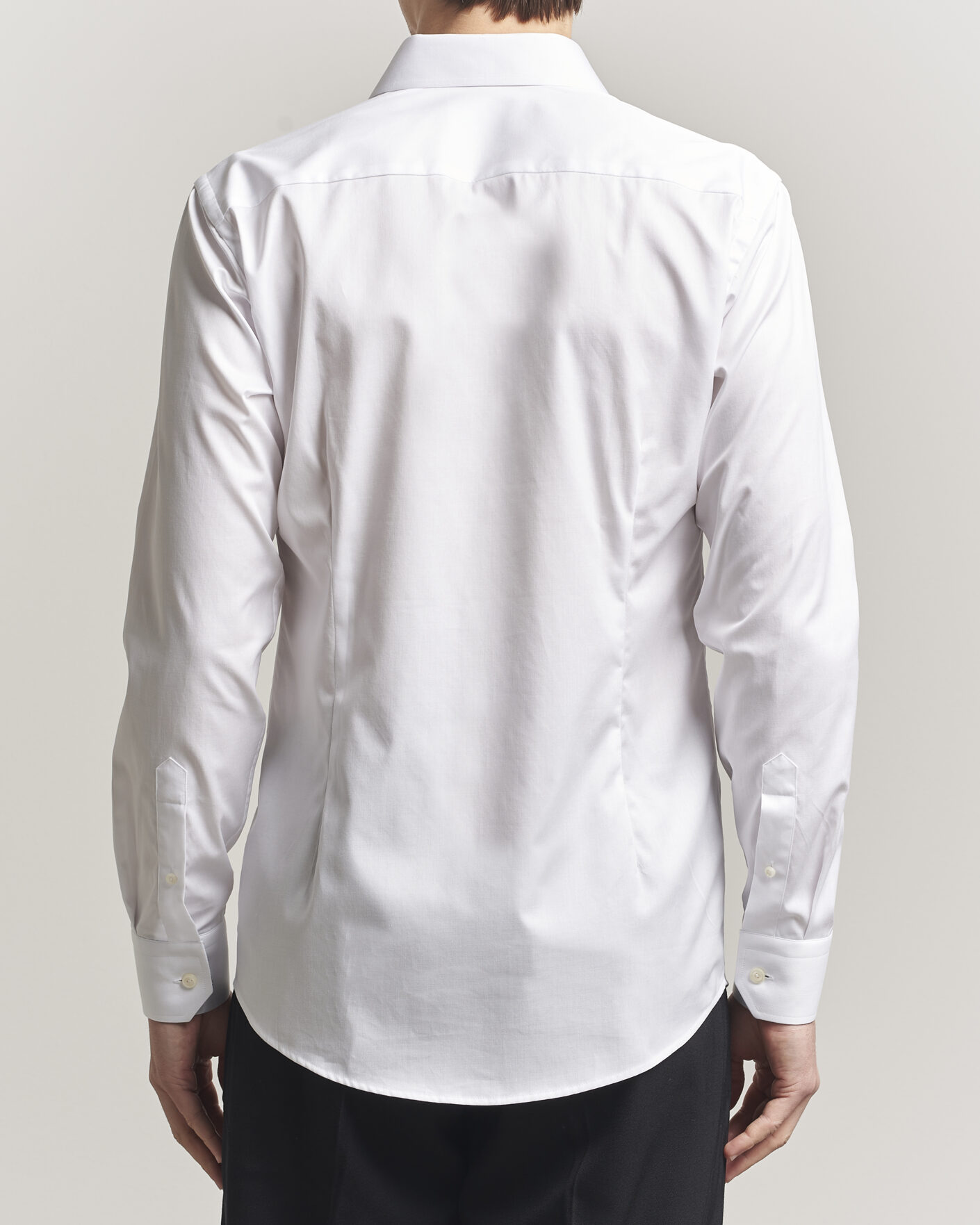 Homme | Chemises | Eton | Slim Fit Signature Twill Contrast Shirt White