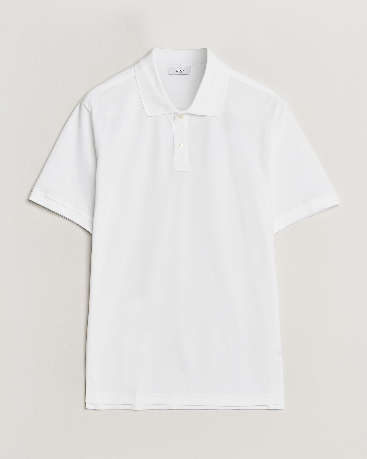 Homme | Polos | Eton | Pima Pique Polo White