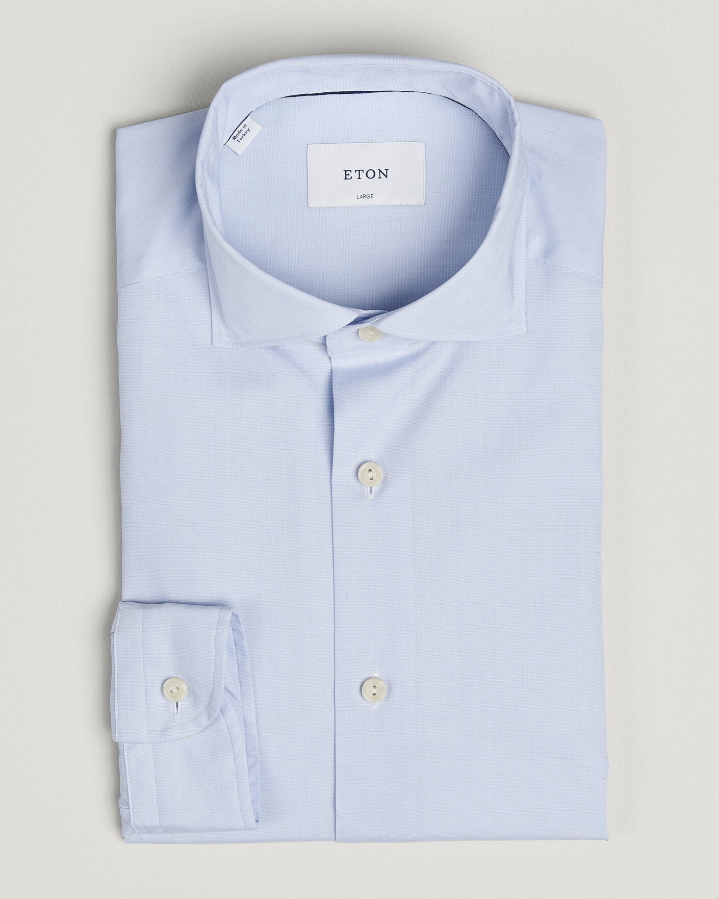 Homme | Chemises | Eton | Casual Fit Breeze Poplin Shirt Light Blue