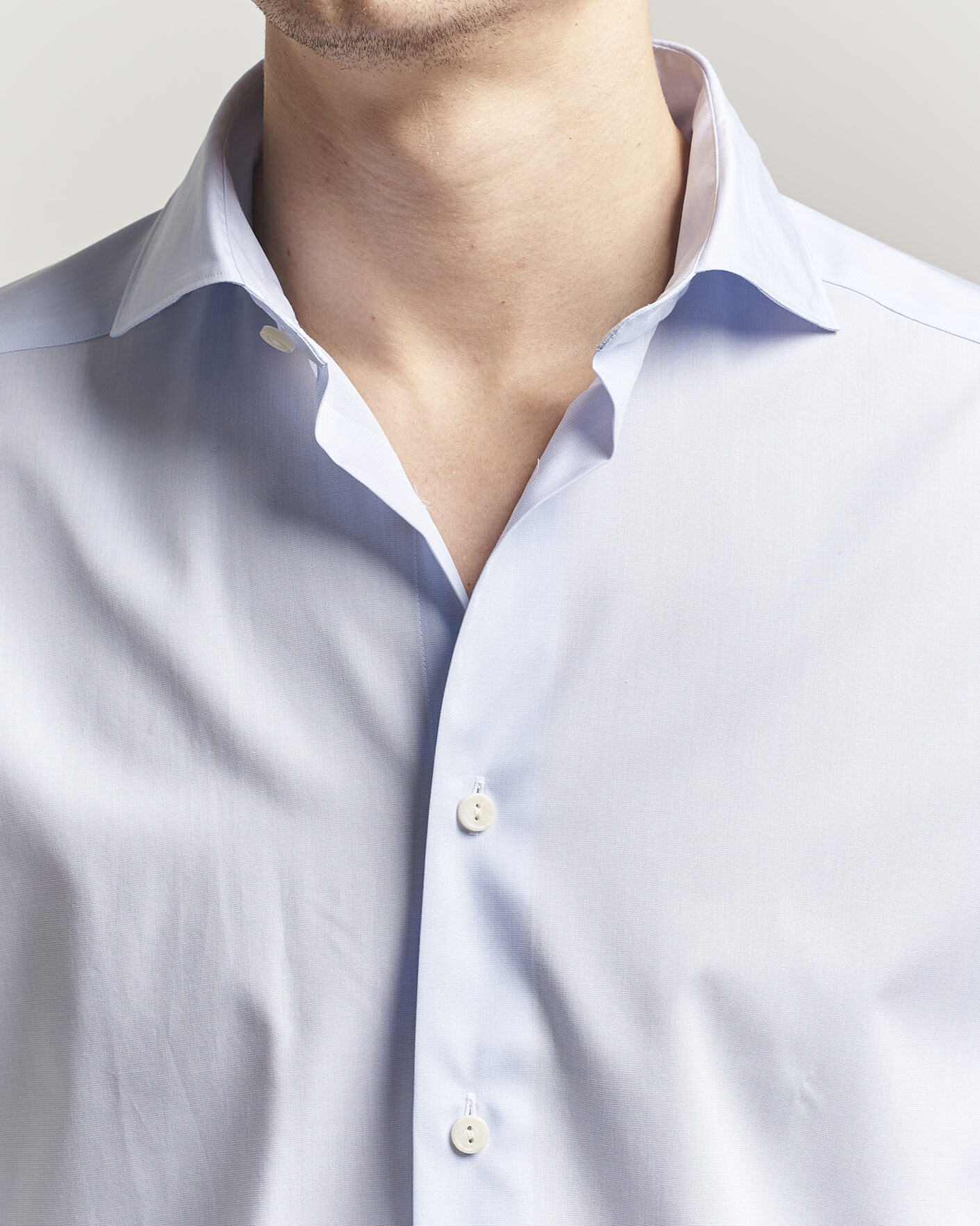 Homme | Chemises | Eton | Casual Fit Breeze Poplin Shirt Light Blue