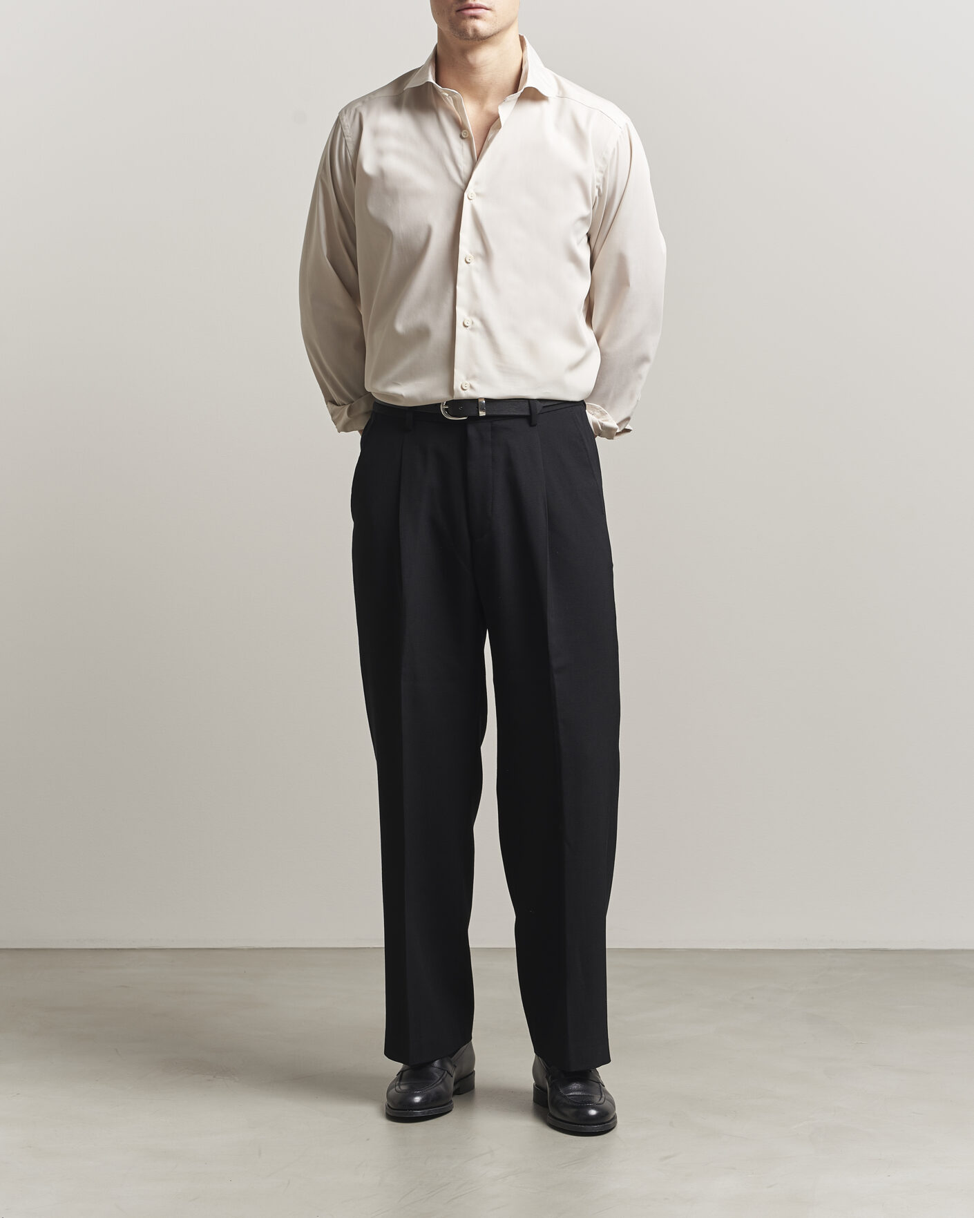 Homme | Chemises | Eton | Casual Fit Breeze Poplin Shirt Beige