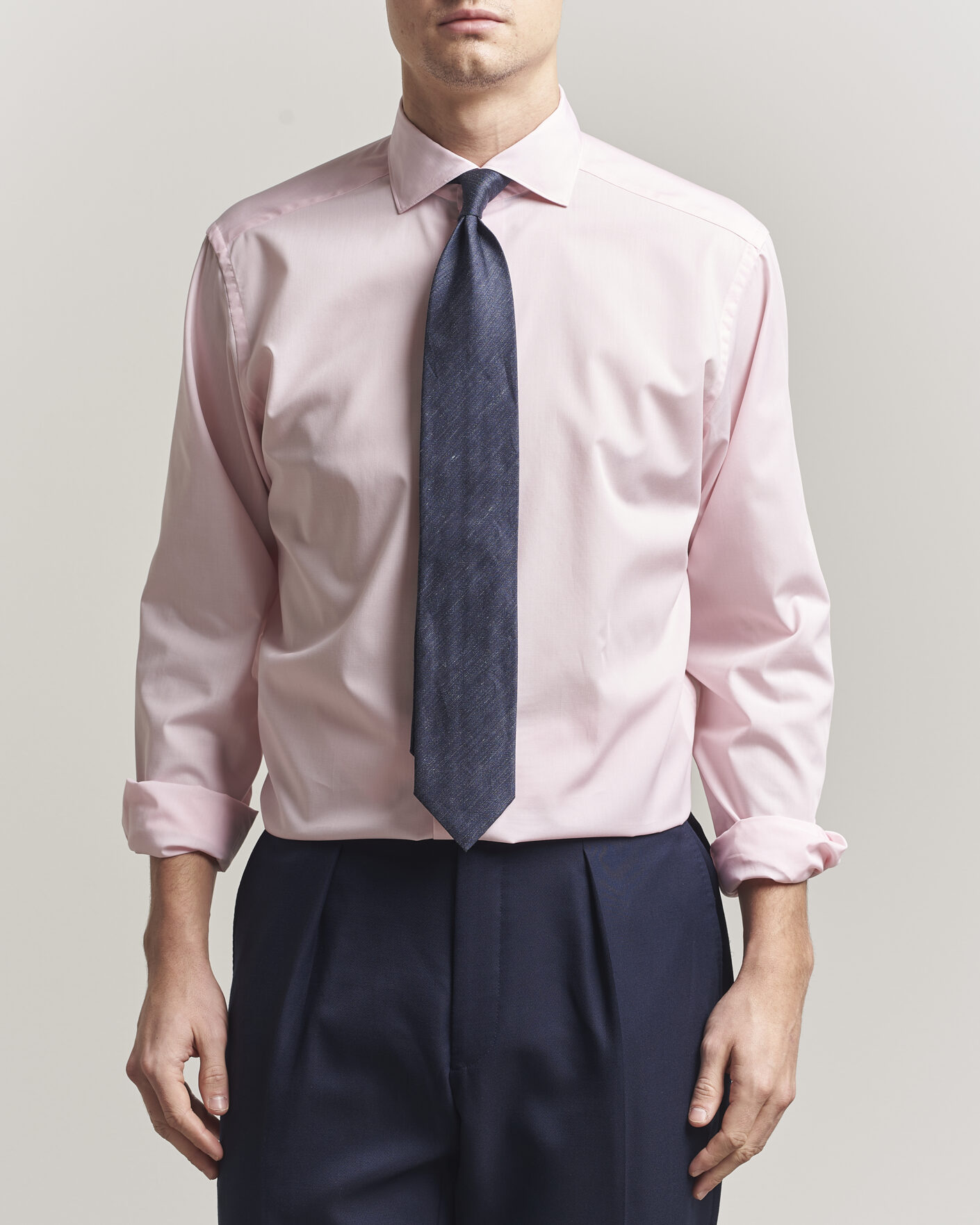 Homme | Chemises | Eton | Casual Fit Breeze Poplin Shirt Pink