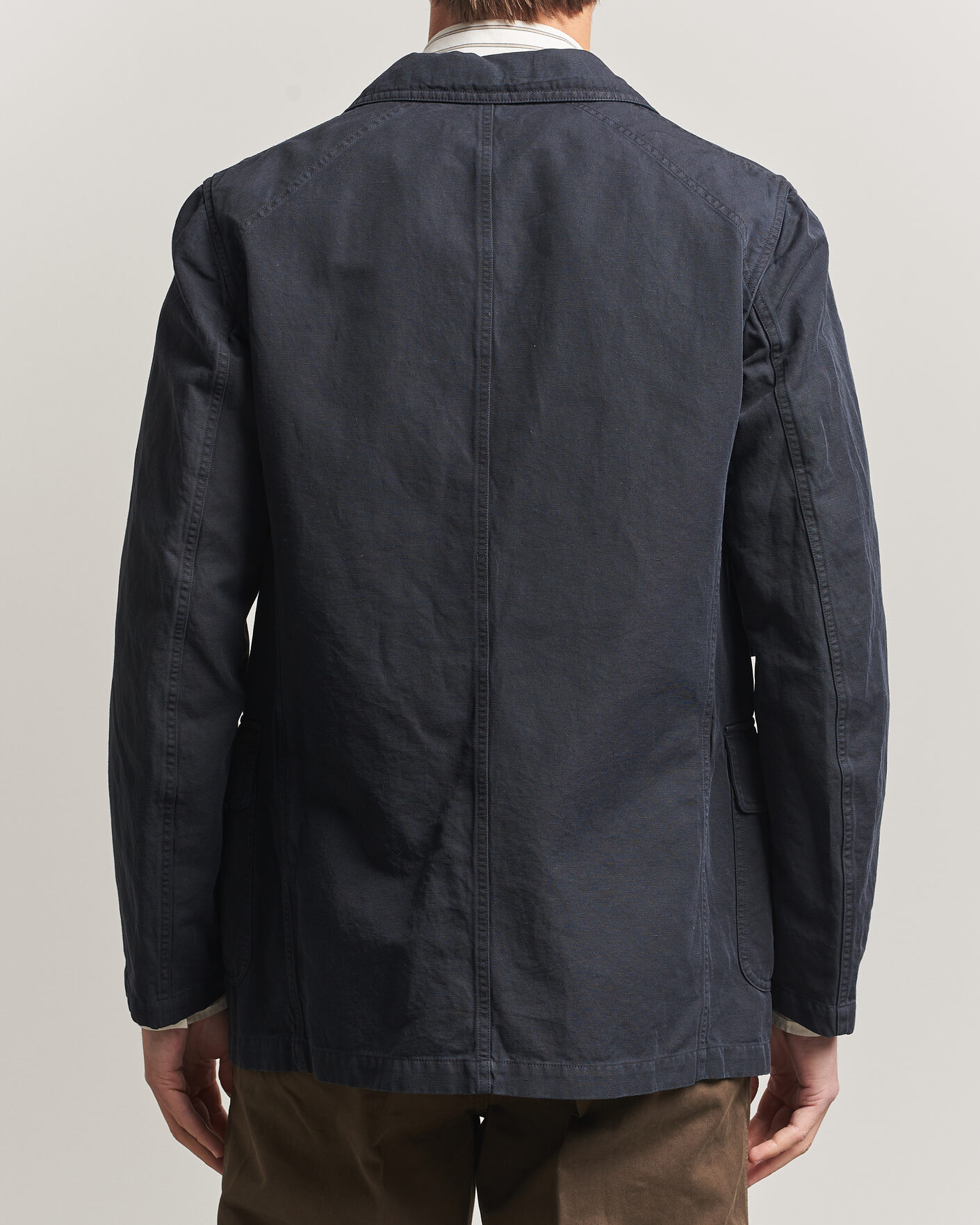 Homme | Blazers | Drake's | MKIV Clean Twill Games Blazer Navy