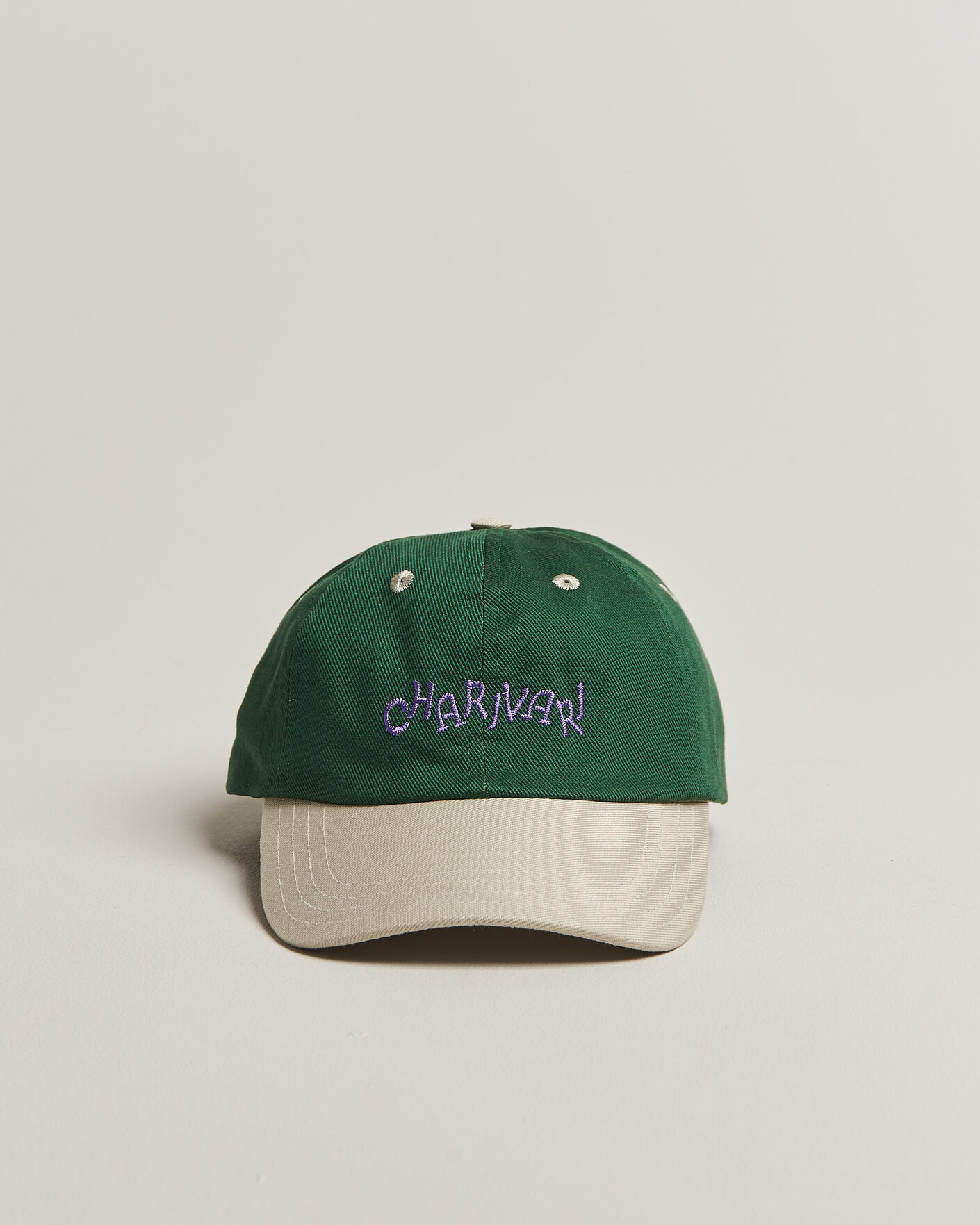 Homme | Bobs Et Casquettes | Drake's | Charivari Twill Baseball Cap Green/Ecru