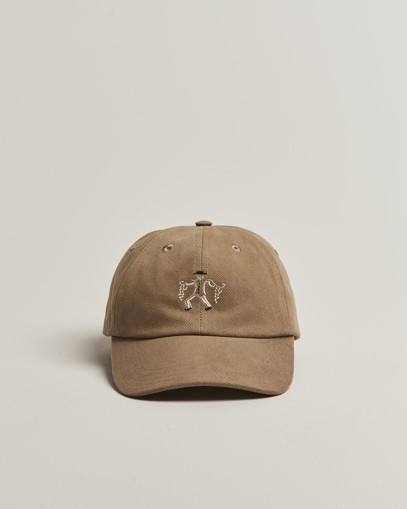 Homme | Bobs Et Casquettes | Drake's | Onion Seller Twill Baseball Cap Fawn Brown