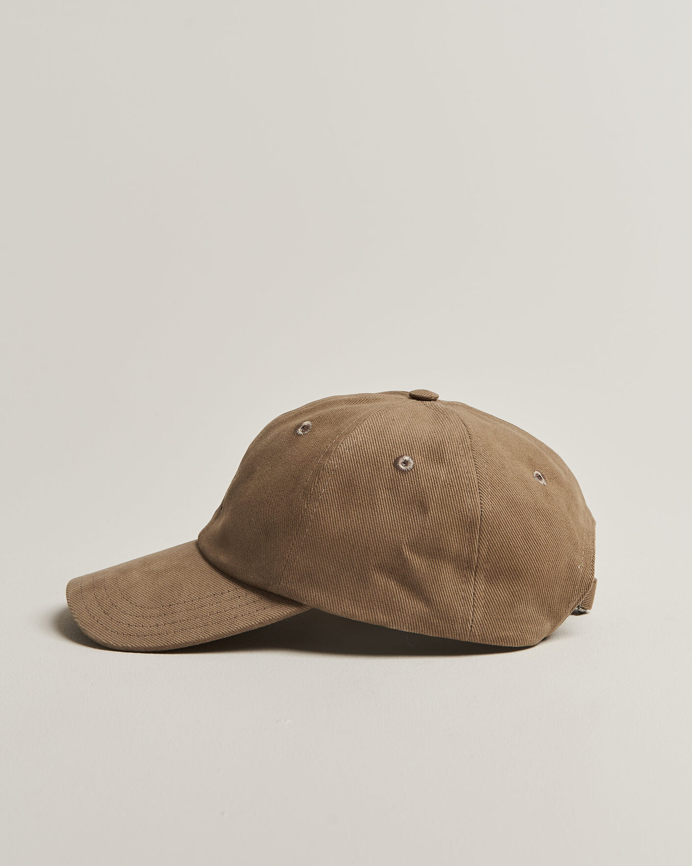 Homme | Bobs Et Casquettes | Drake's | Onion Seller Twill Baseball Cap Fawn Brown