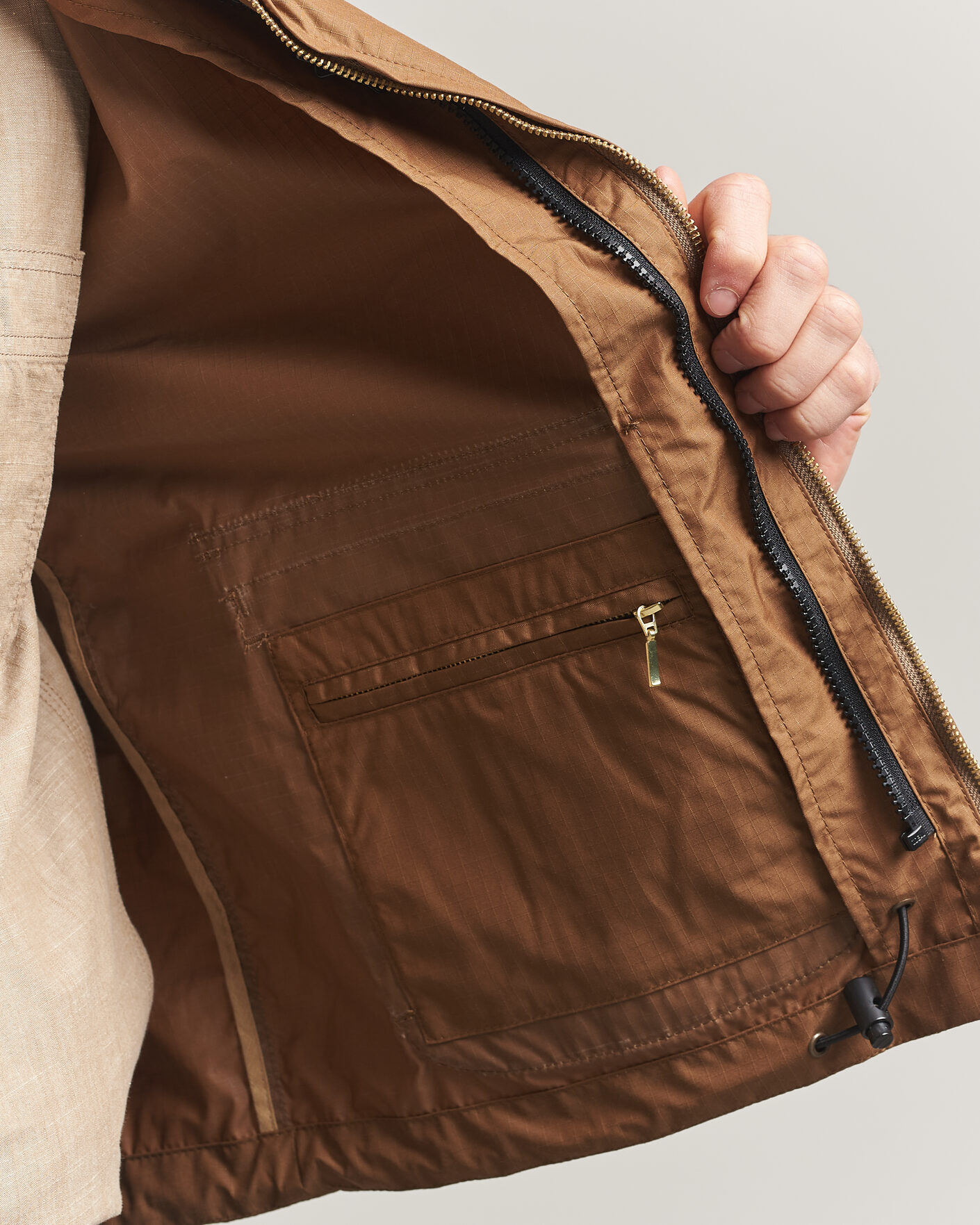 Homme | Manteaux Et Vestes | Manifattura Ceccarelli | All Season Blazer Coat Tan