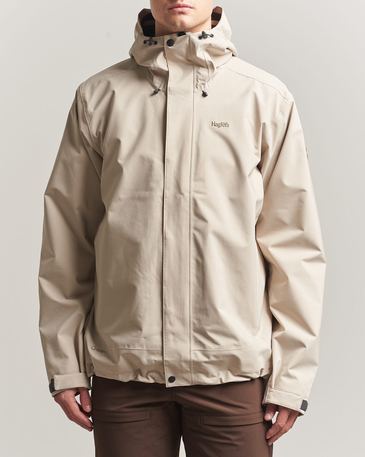 Homme | Manteaux Et Vestes | Haglöfs | Breeze Proof Jacket Chalk Beige