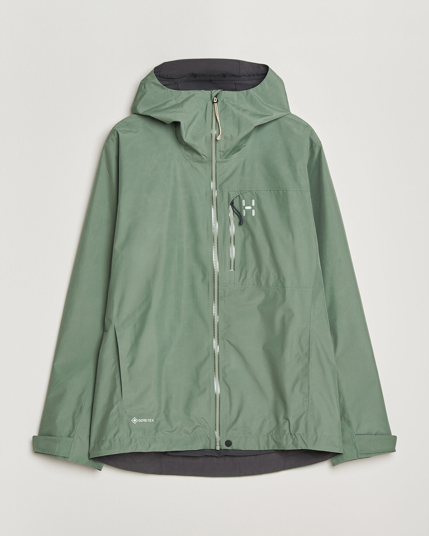 Homme | Manteaux Et Vestes | Haglöfs | Alert Gore-Tex Jacket Chlorophyll Green