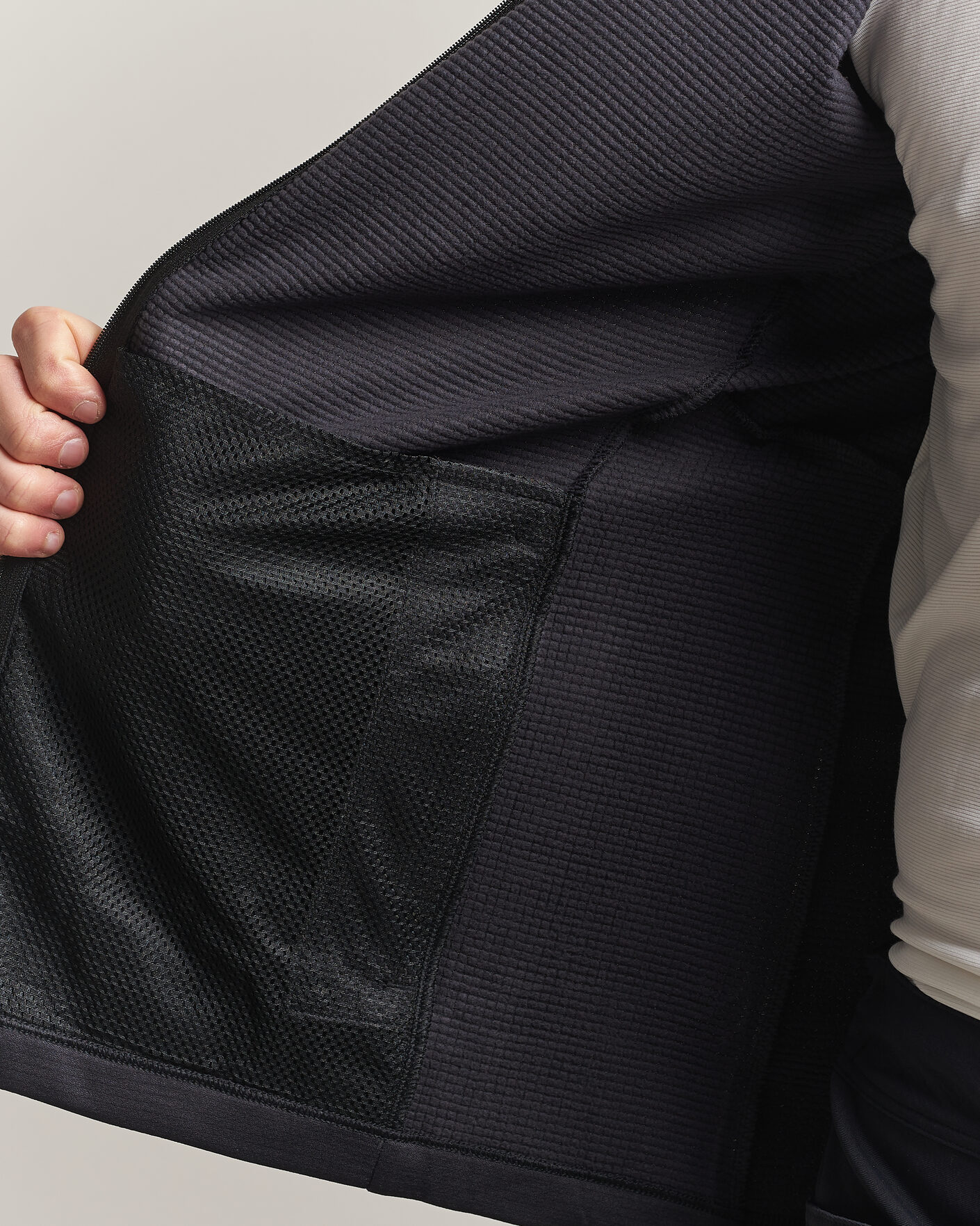 Homme | Pulls Et Tricots | Haglöfs | Korp Mid Fleece Hood True Black