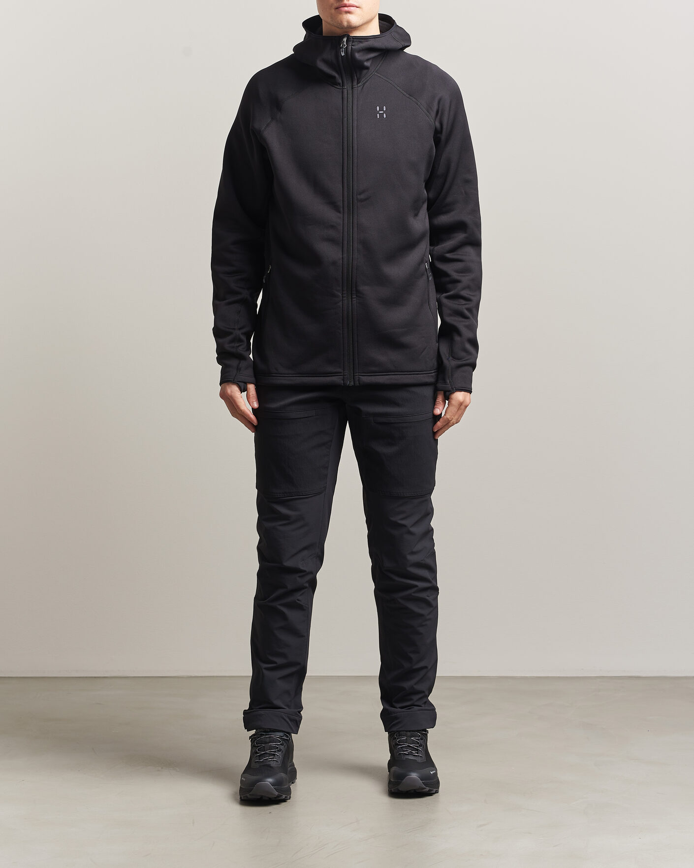 Homme | Pulls Et Tricots | Haglöfs | Magma Mid Fleece Hood True Black