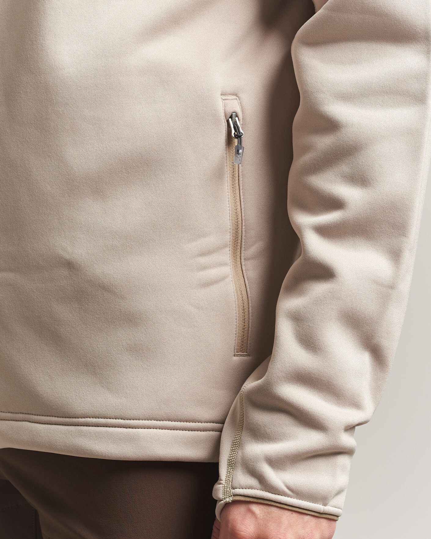 Homme | Pulls Et Tricots | Haglöfs | Magma Mid Fleece Hood Chalk Beige
