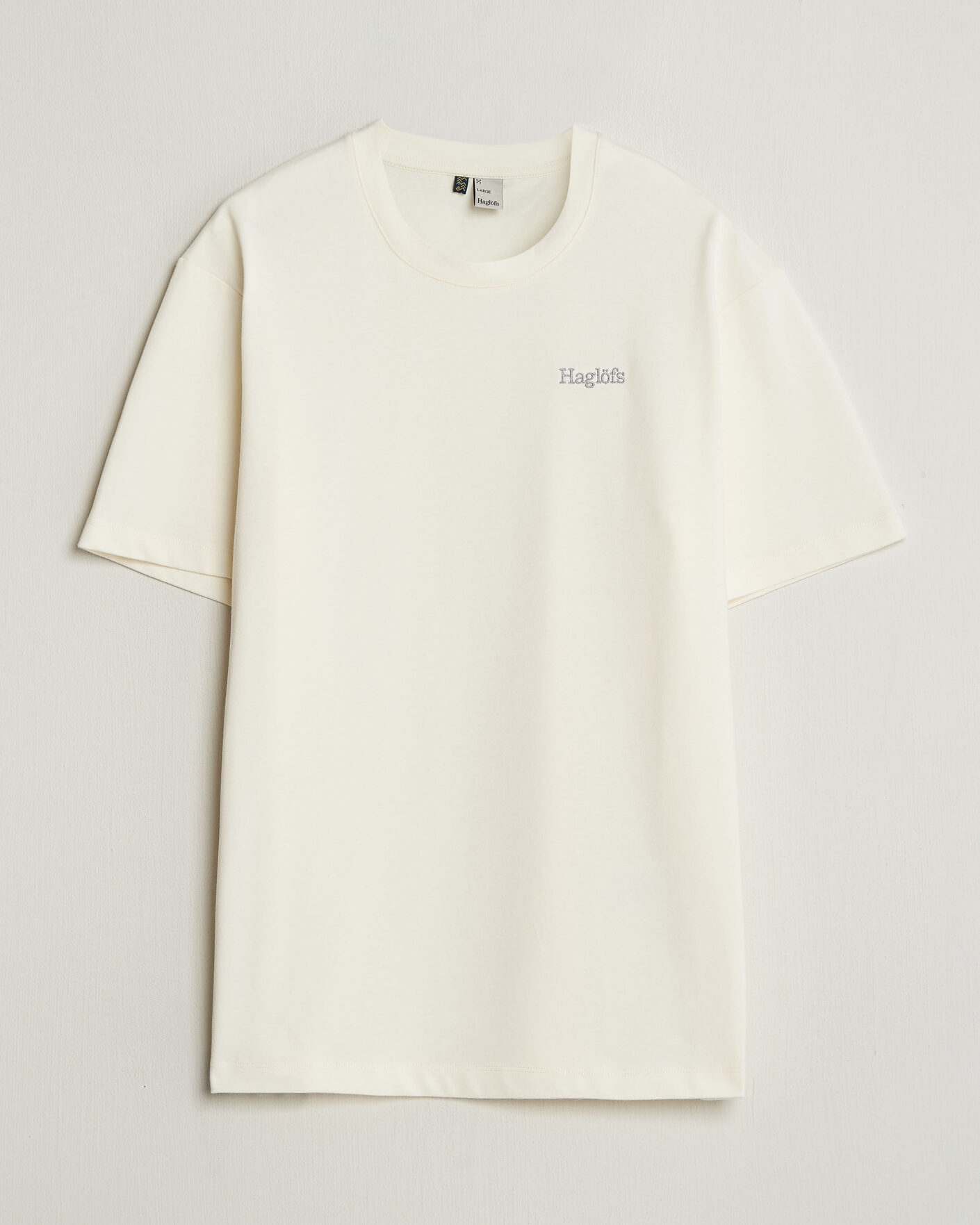 Homme | T-shirts | Haglöfs | Organic Cotton T-Shirt Soft White