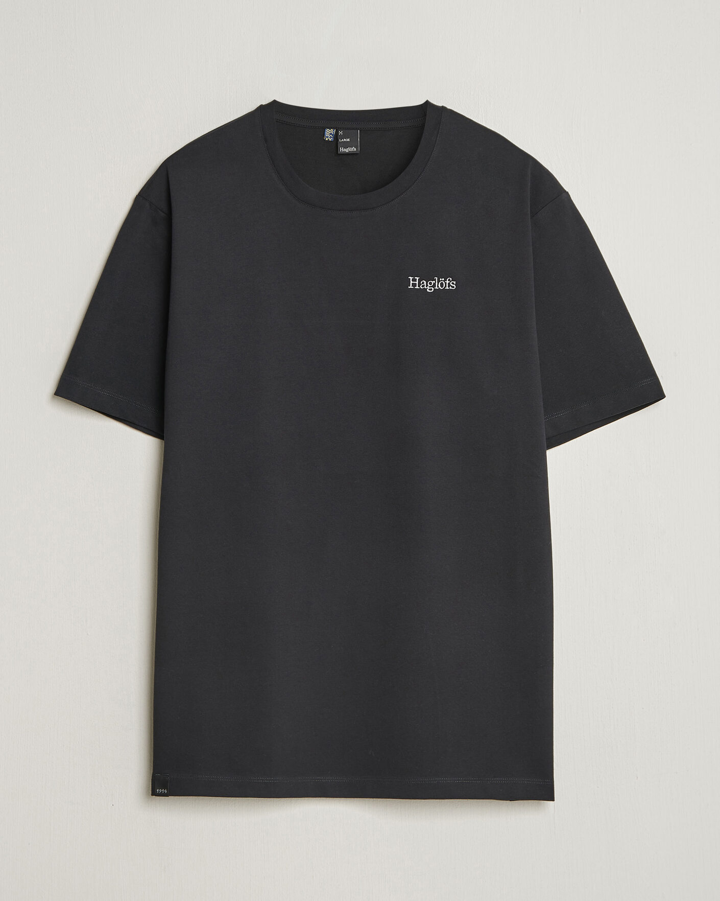 Homme | T-shirts | Haglöfs | Organic Cotton T-Shirt True Black