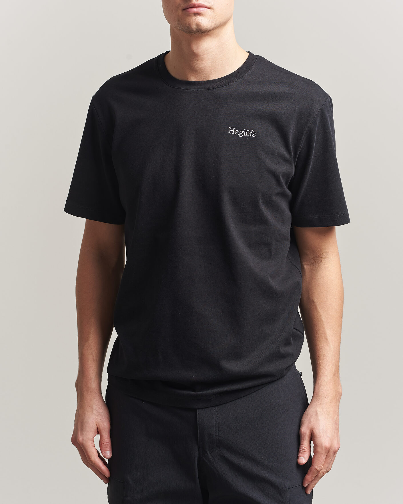 Homme | T-shirts | Haglöfs | Organic Cotton T-Shirt True Black