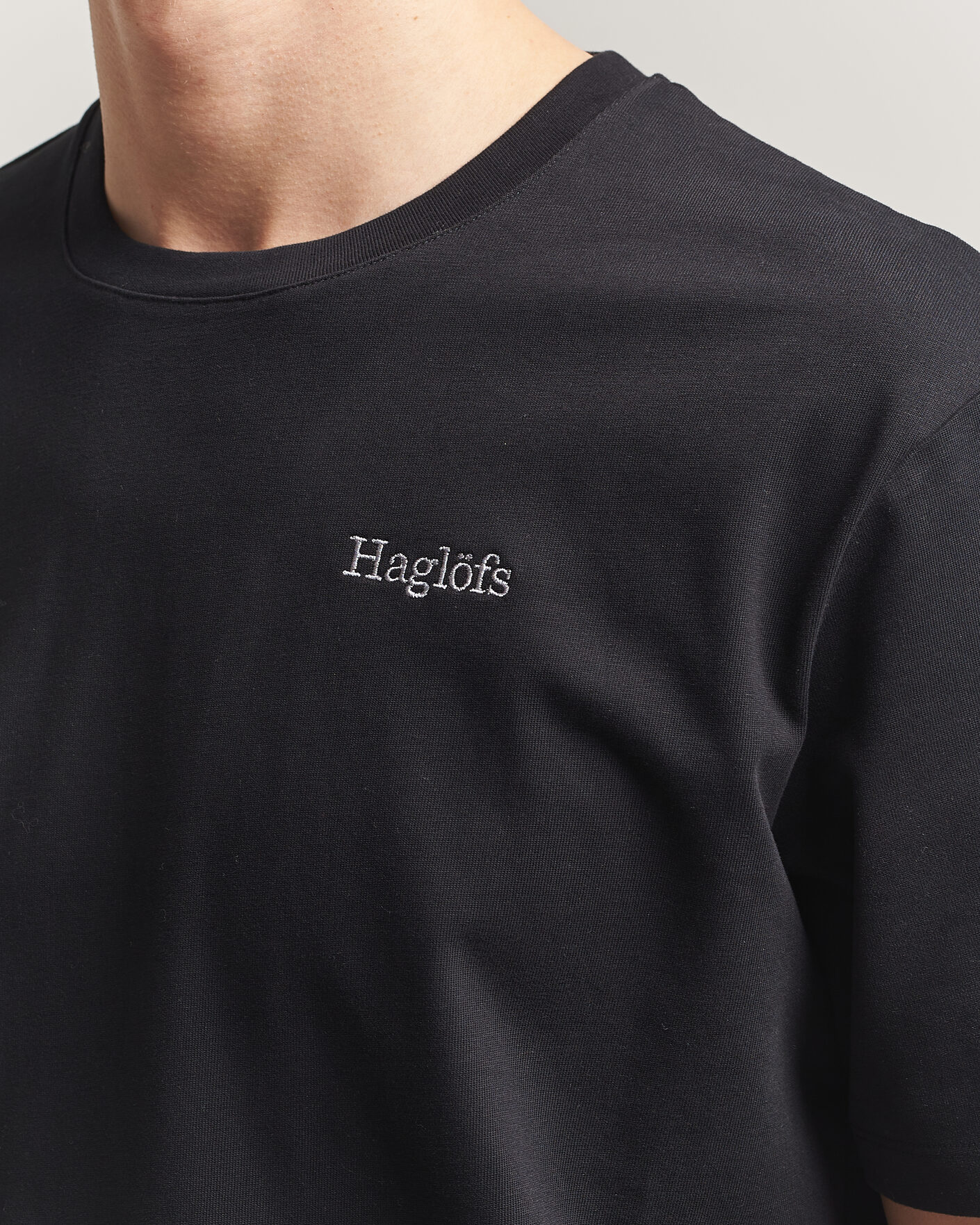 Homme | T-shirts | Haglöfs | Organic Cotton T-Shirt True Black