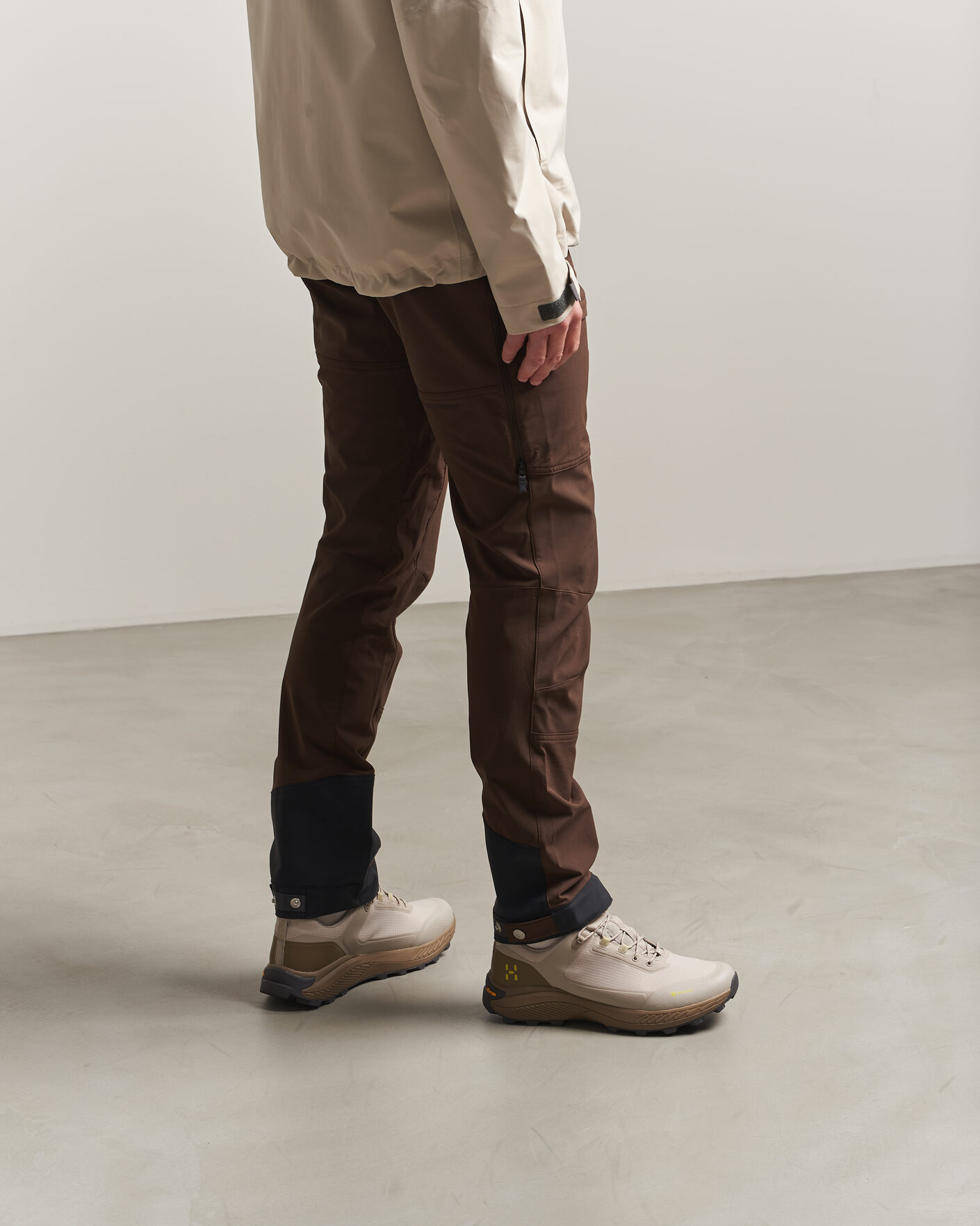 Homme | Chaussures De Randonnée | Haglöfs | L.I.M Horizon Hike GORE-TEX Sneaker Beige