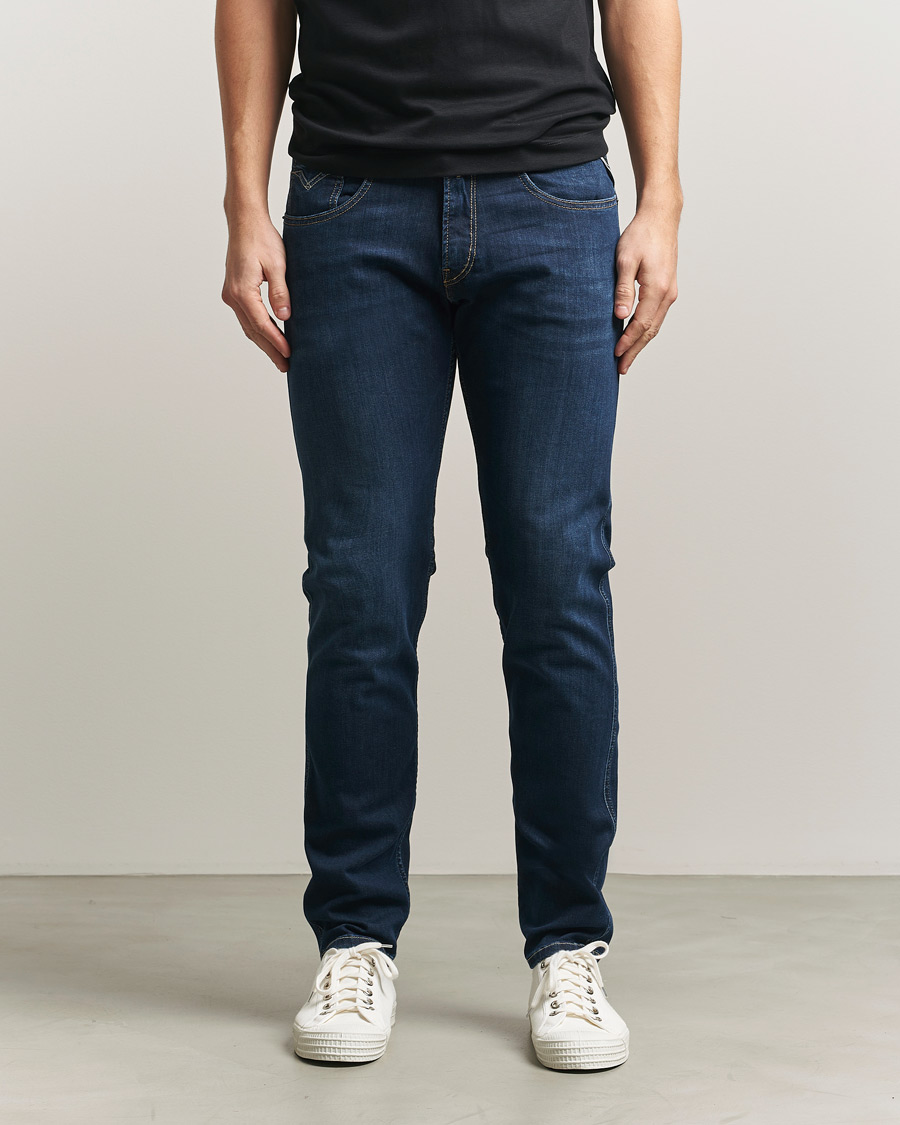 Homme | Jeans | Replay | Anbass Powerstretch Jeans Dark Blue