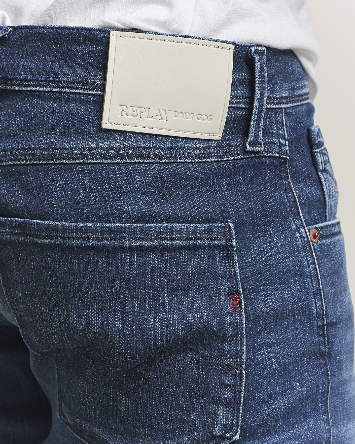 Homme | Jeans | Replay | Anbass Hyperflex Matrix Jeans Dark Blue