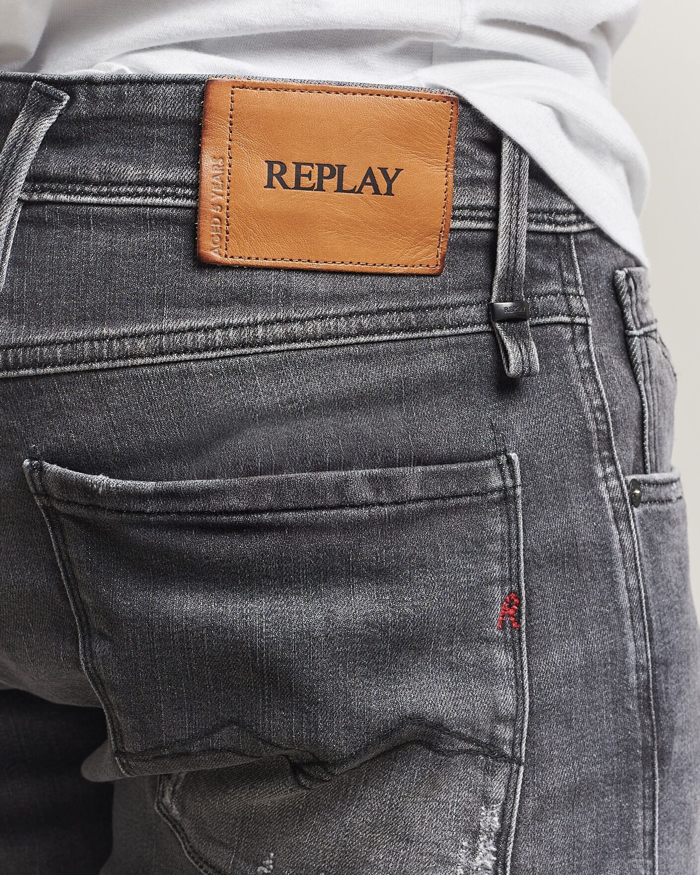 Homme | Pantalons | Replay | Anbass 5 Years Wash Jeans Washed Grey