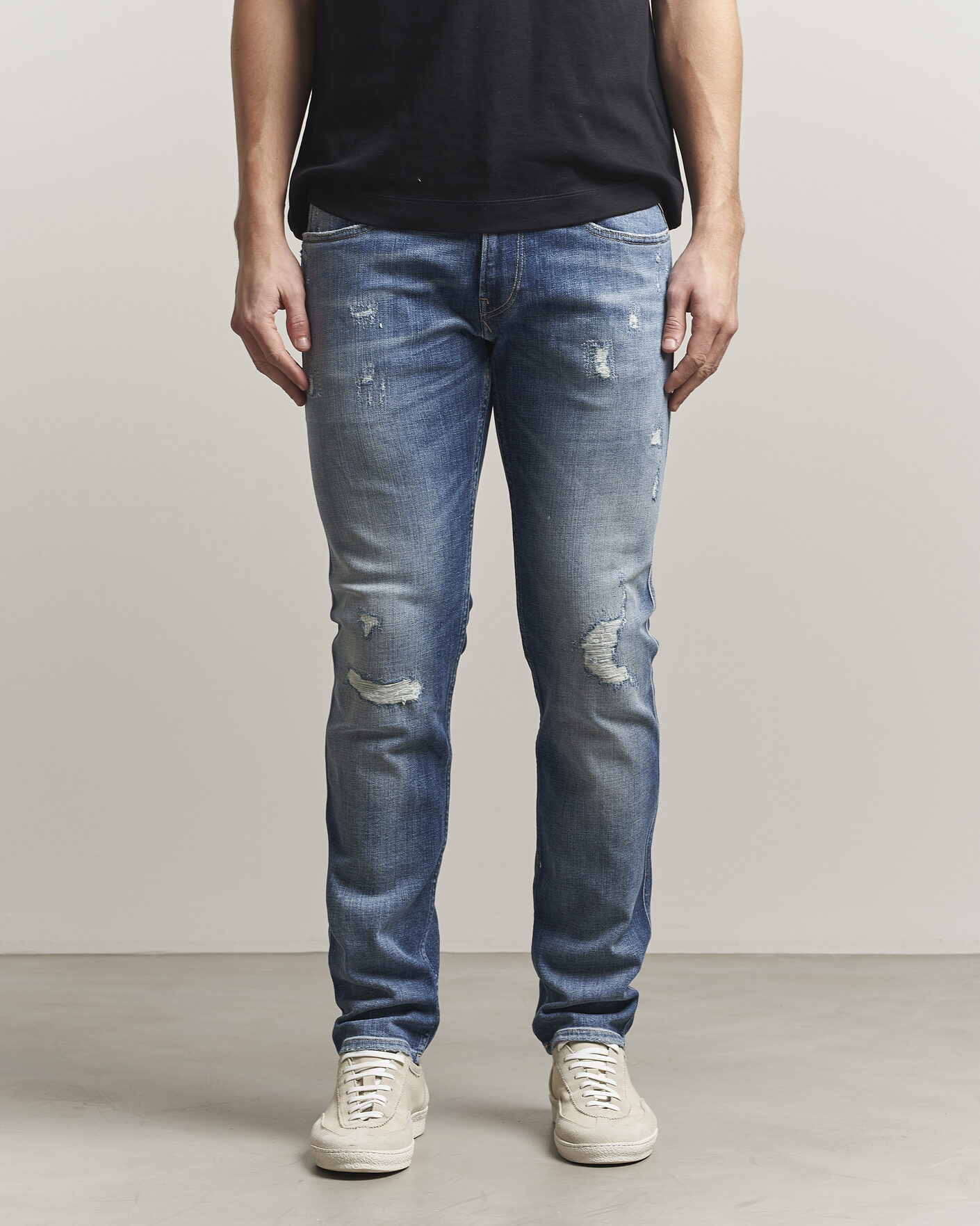 Homme | Jeans | Replay | Anbass 10 Year Wash Jeans Medium Blue