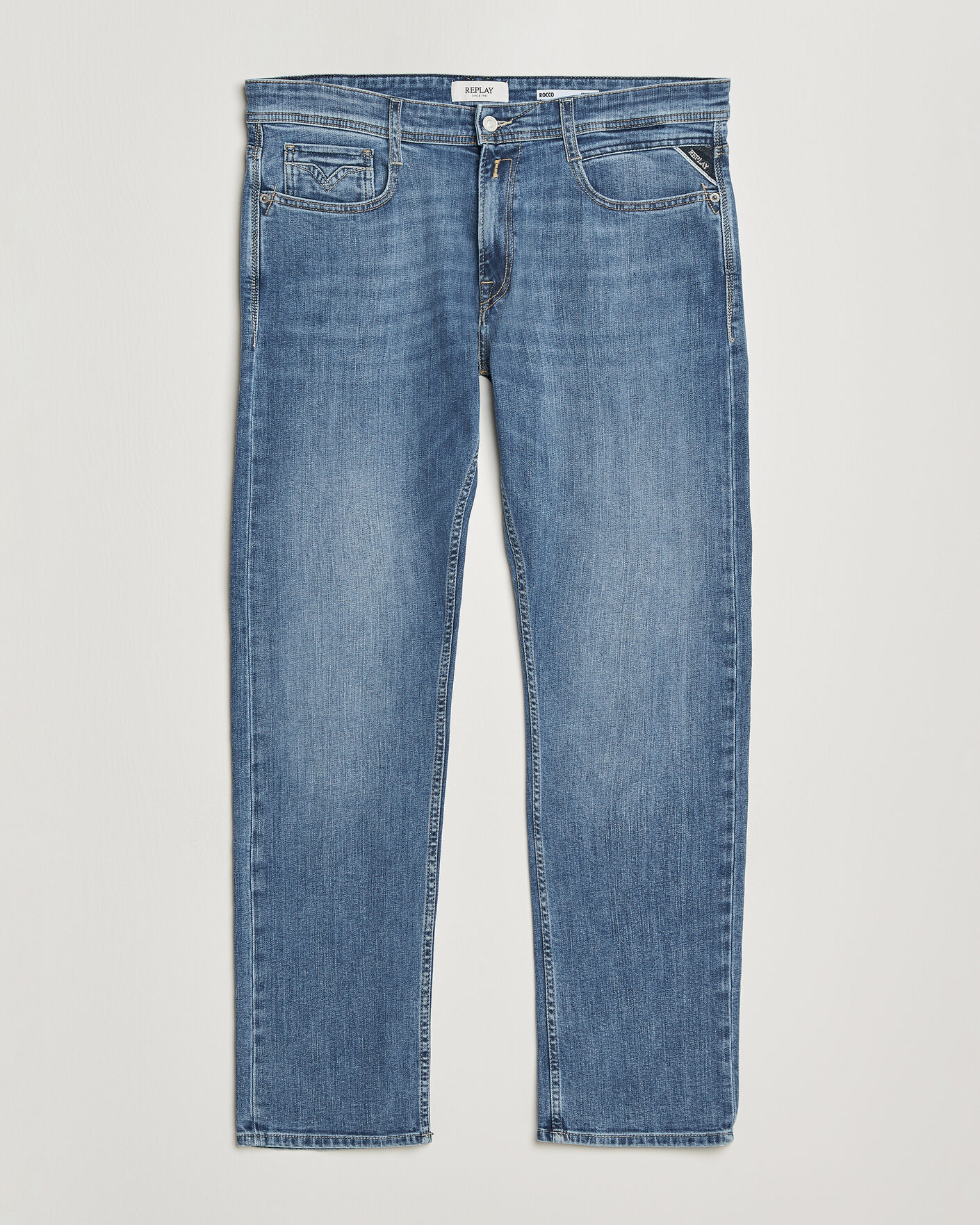 Homme | Jeans | Replay | Rocco Comfort Fit Powerstretch Jeans Light Blue