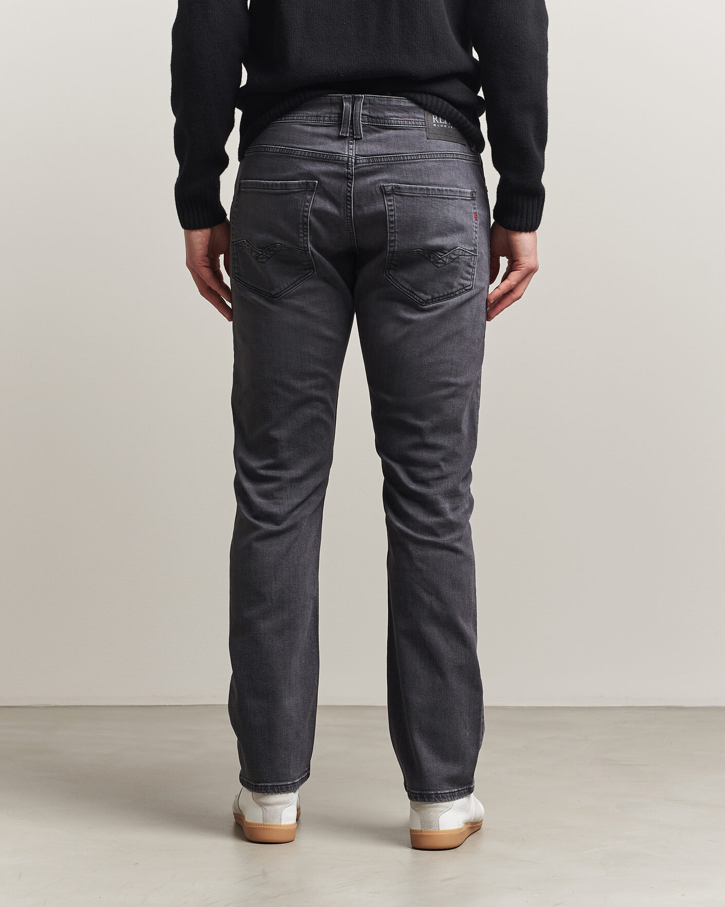Homme | Pantalons | Replay | Rocco Comfort Fit Powerstretch Jeans Black