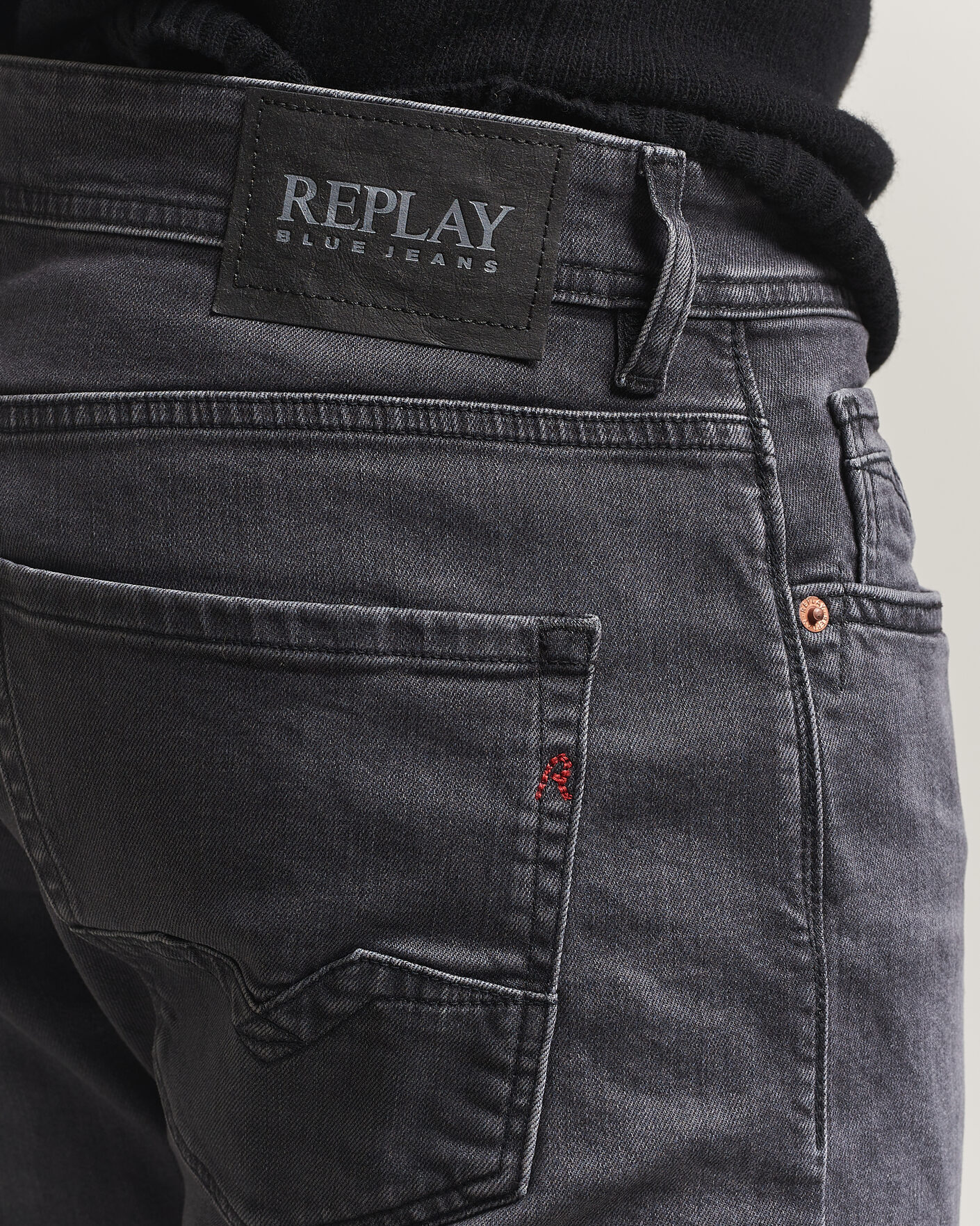 Homme | Jeans | Replay | Rocco Comfort Fit Powerstretch Jeans Black