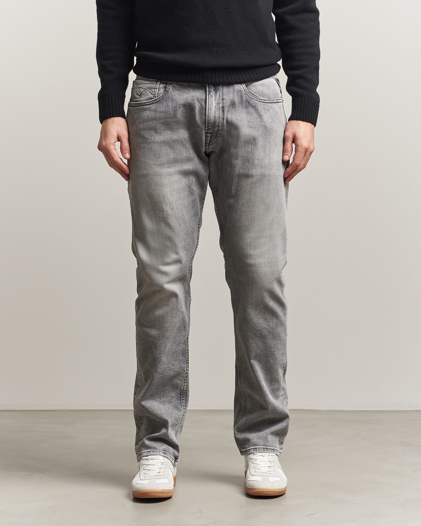 Homme | Pantalons | Replay | Rocco Comfort Fit Stretch Eco Plus Jeans Washed Grey