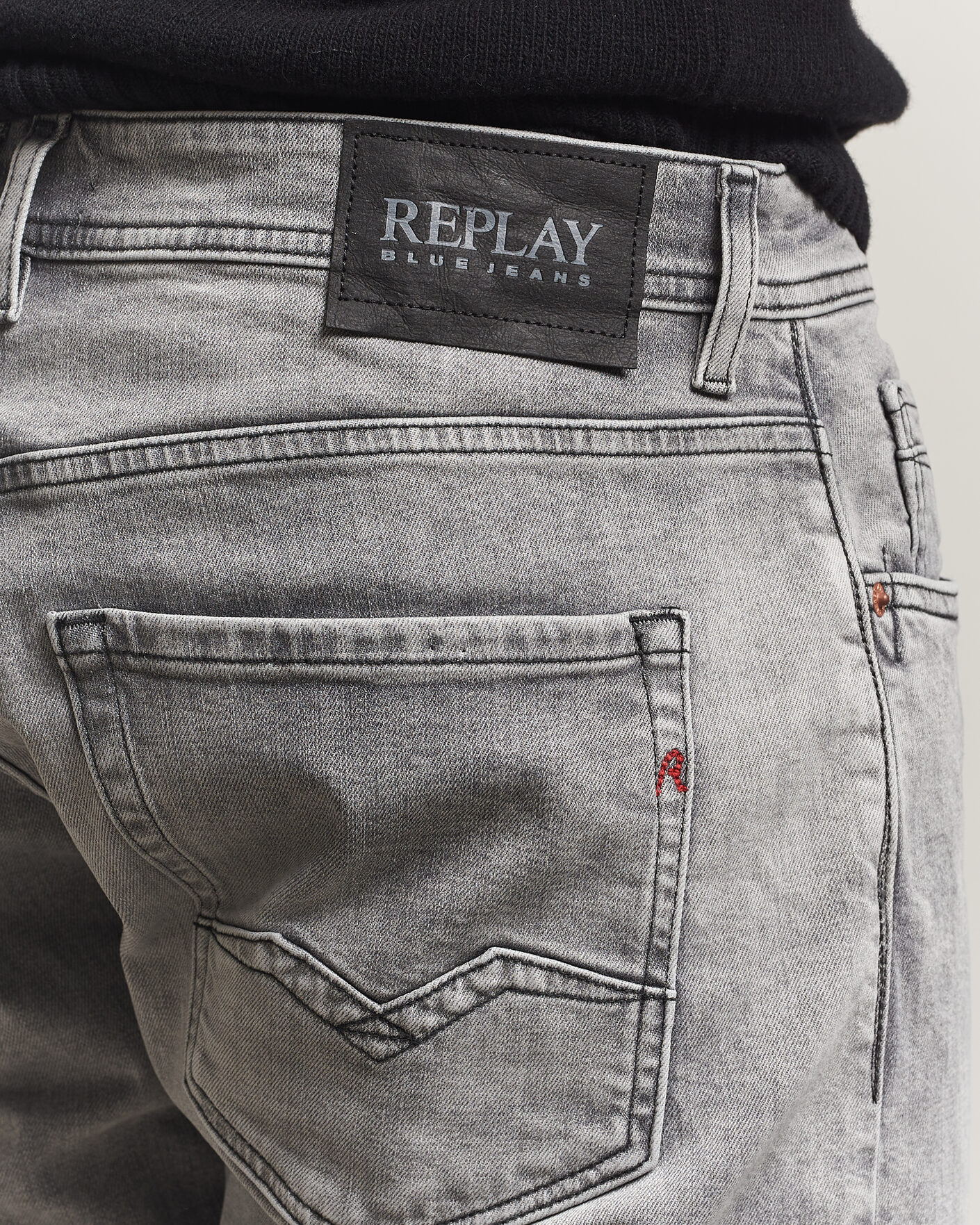 Homme | Pantalons | Replay | Rocco Comfort Fit Stretch Eco Plus Jeans Washed Grey