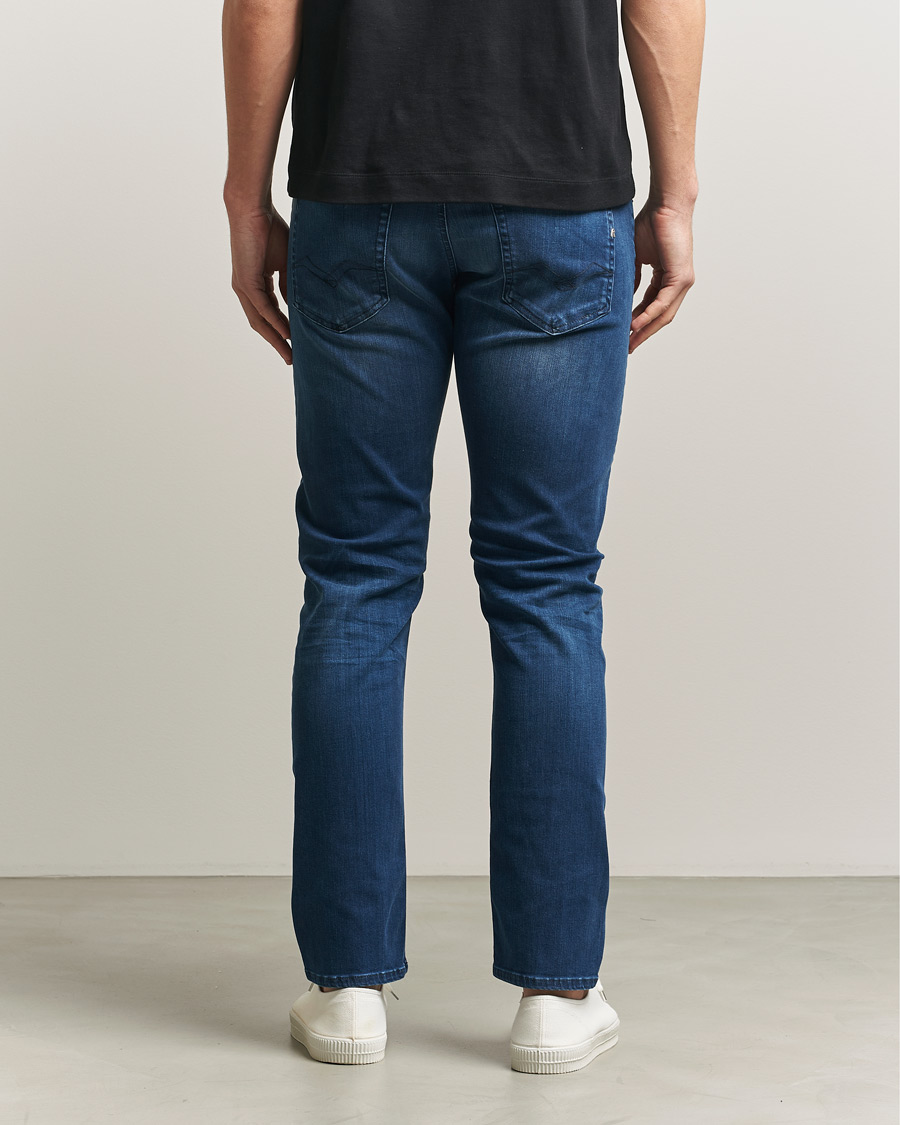 Homme | Jeans | Replay | Grover Straight Fit Hyperflex Jeans Dark Blue