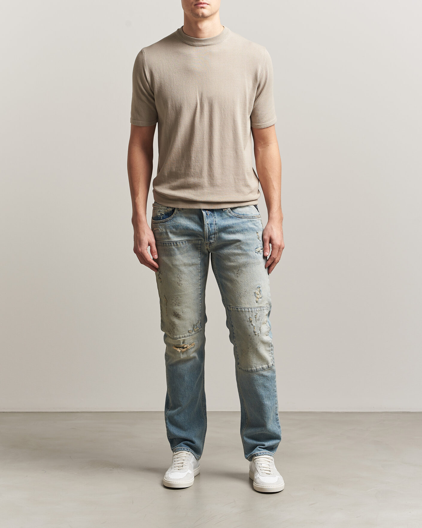 Homme | Pantalons | Replay | Grover Sraight Fit 20 Years Wash Jeans Light Blue