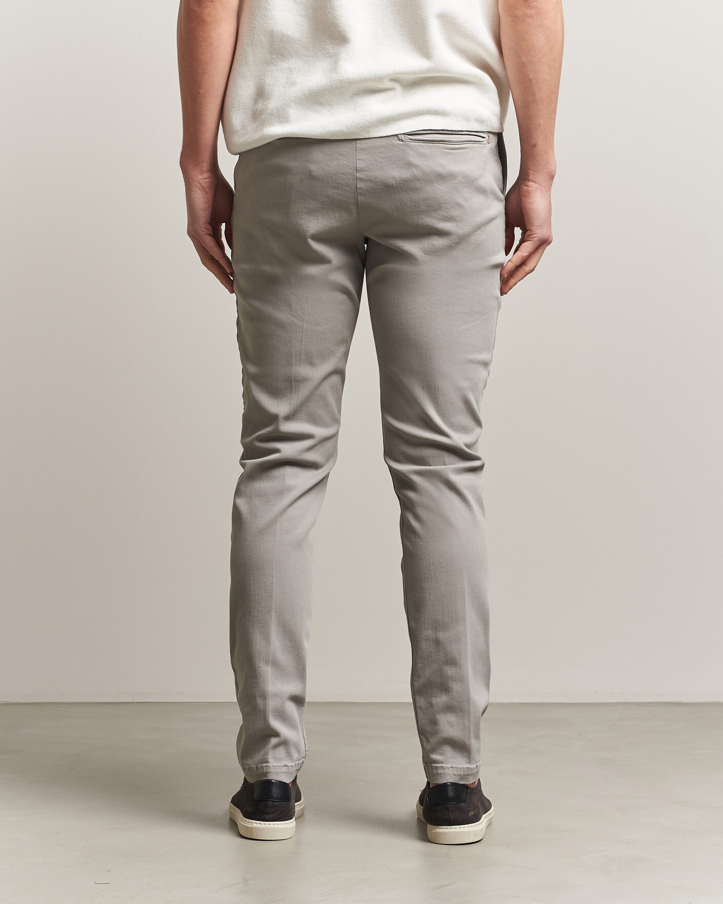 Homme | Pantalons | Replay | Benni Hyperflex X-Lite Chinos Light Grey