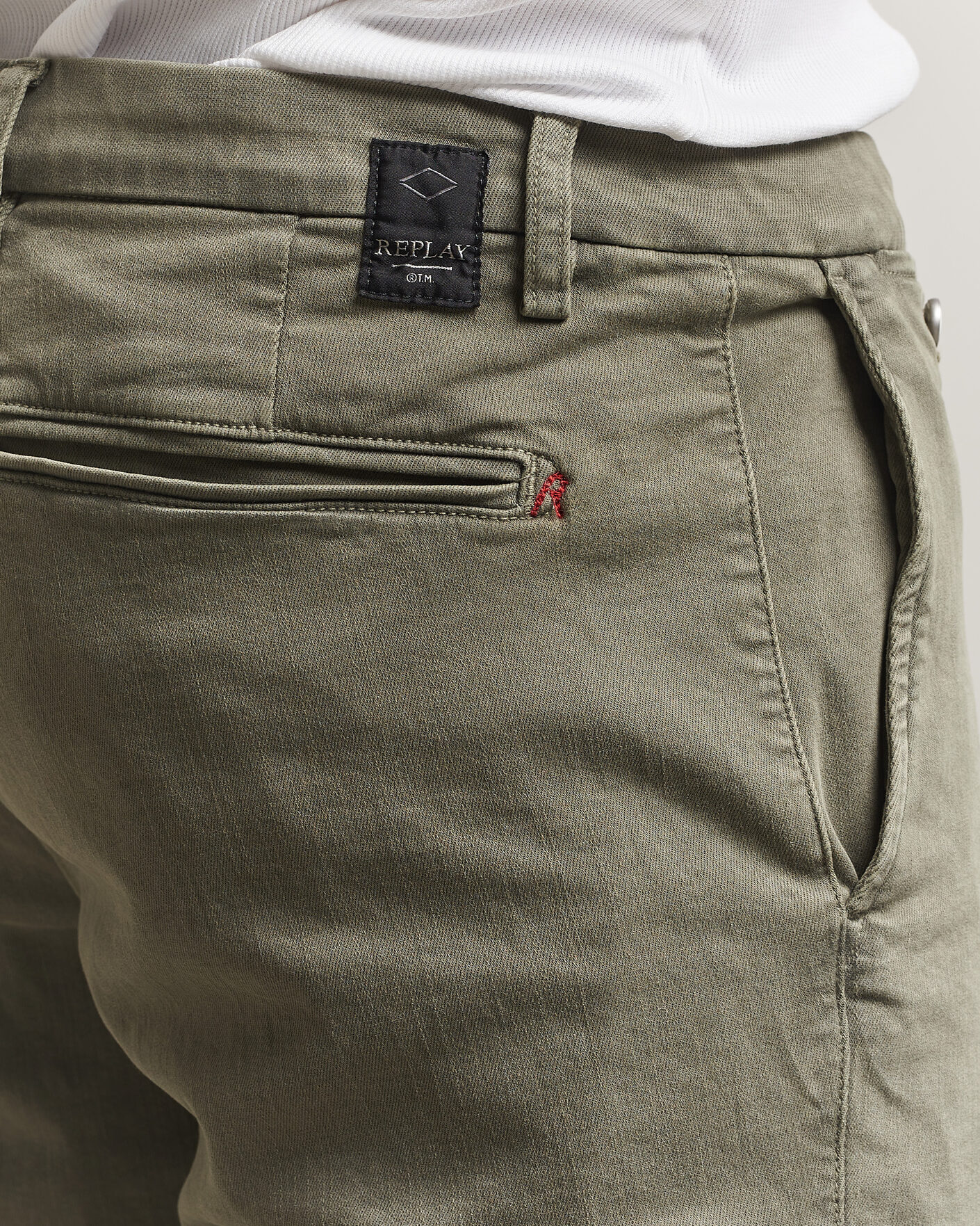 Homme | Shorts | Replay | Benni Hyperflex Shorts Military Green