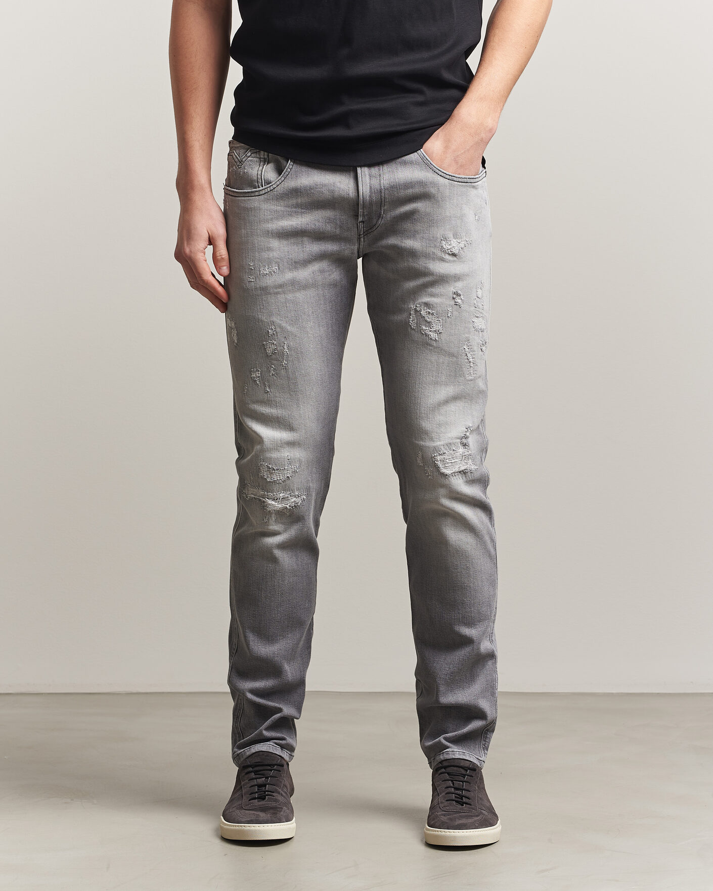 Homme | Jeans | Replay | Anbass 20 Year Wash Jeans Washed Grey