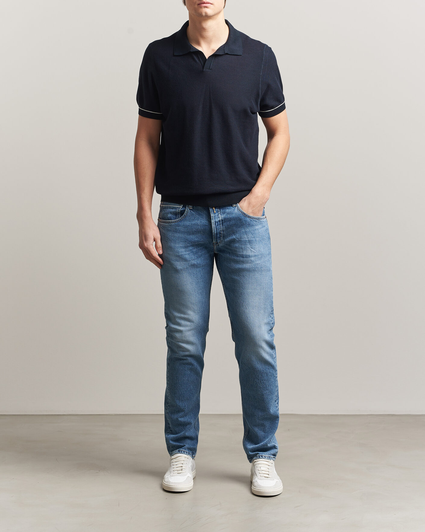 Homme | Jeans | Replay | Grover Heritage Original Stretch Jeans Light Blue